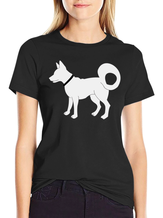 Dog Graphic Tee - Black T-Shirt