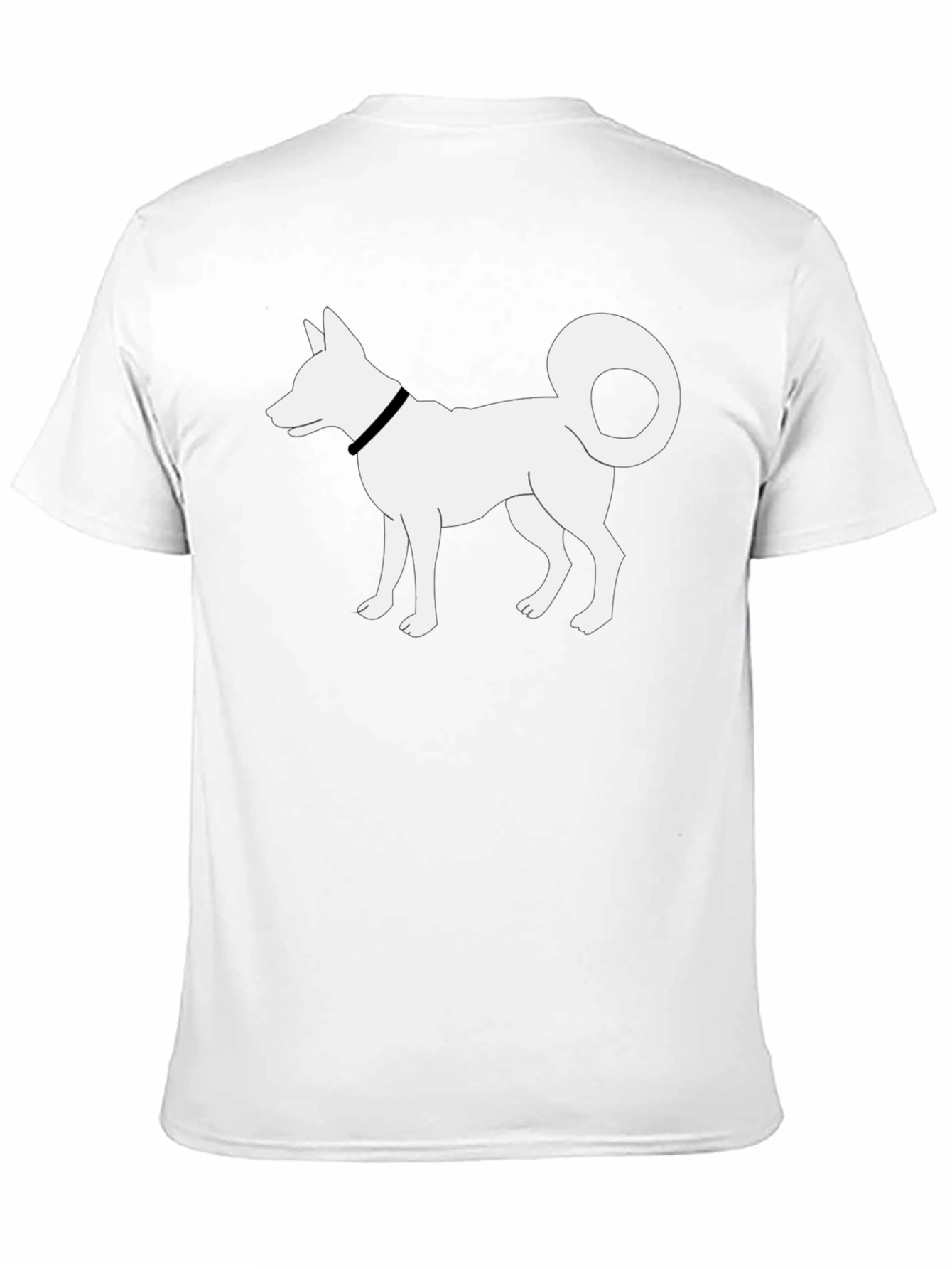 Dog Graphic Tee - Black T-Shirt