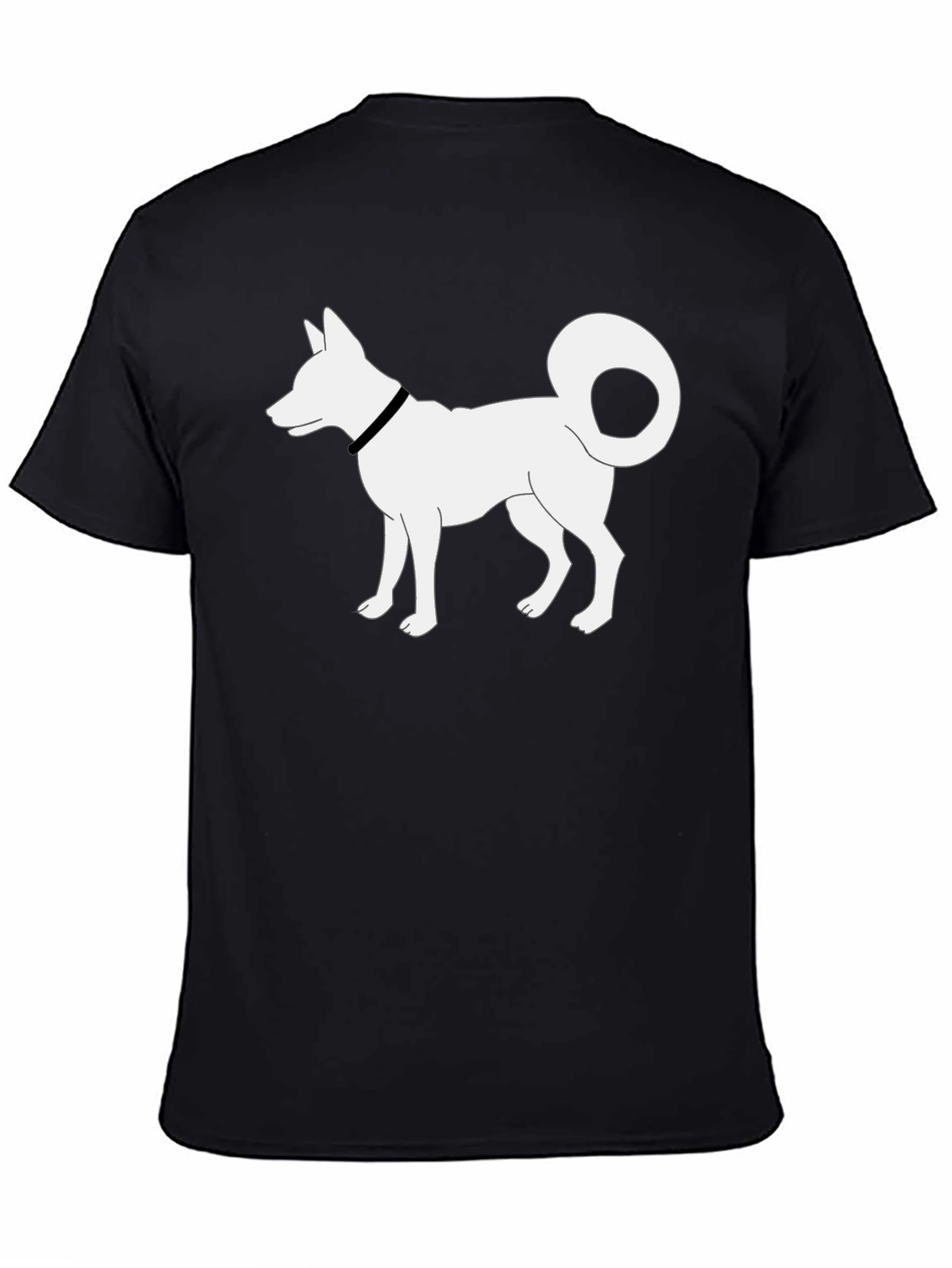 Dog Graphic Tee - Black T-Shirt