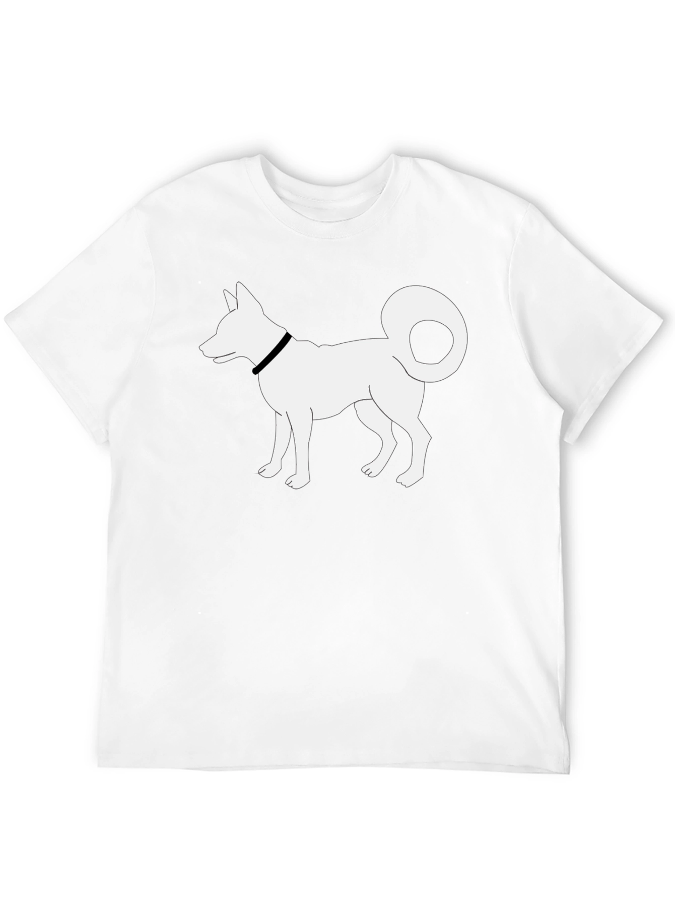 Dog Graphic Tee - Black T-Shirt