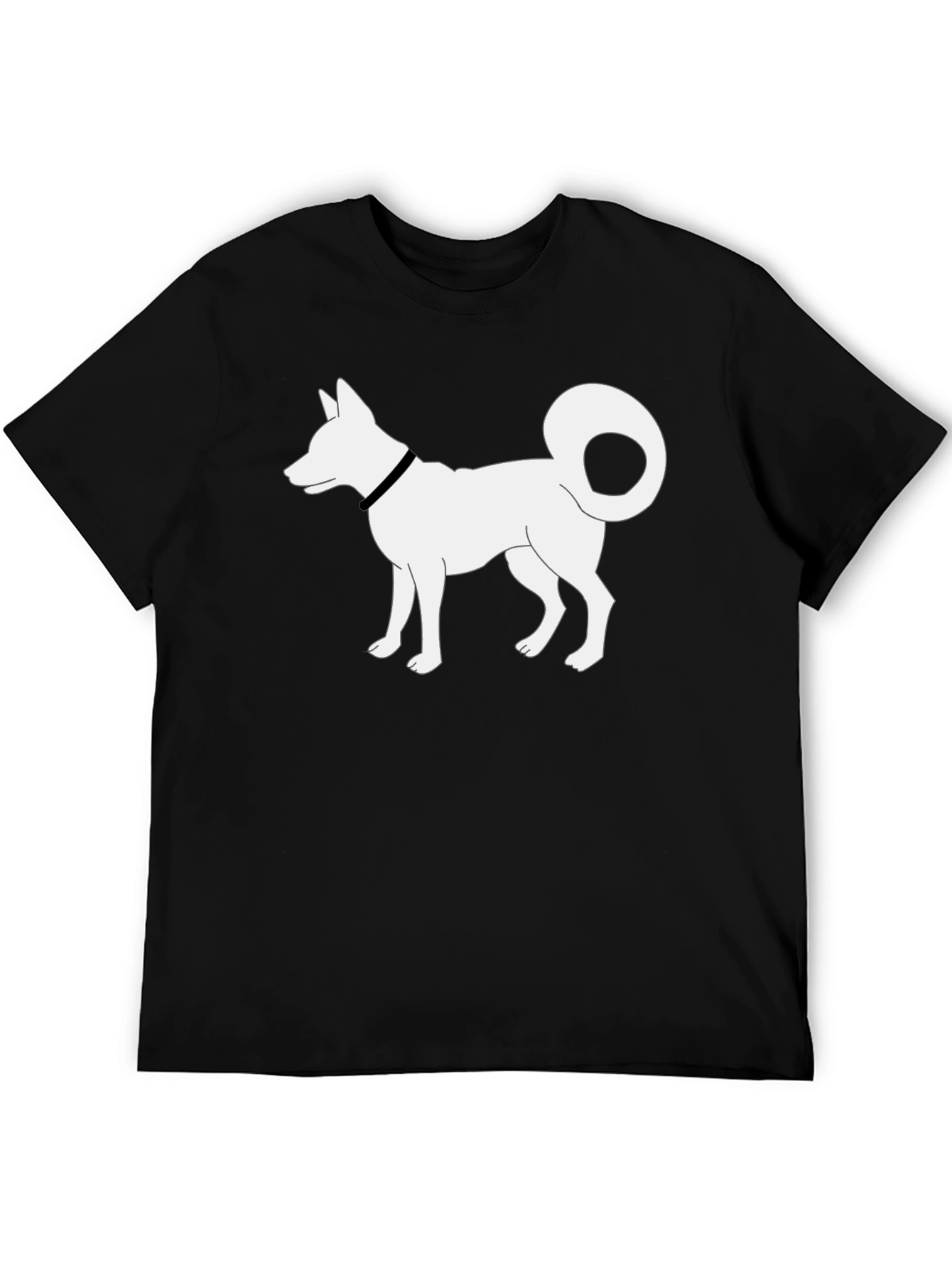Dog Graphic Tee - Black T-Shirt