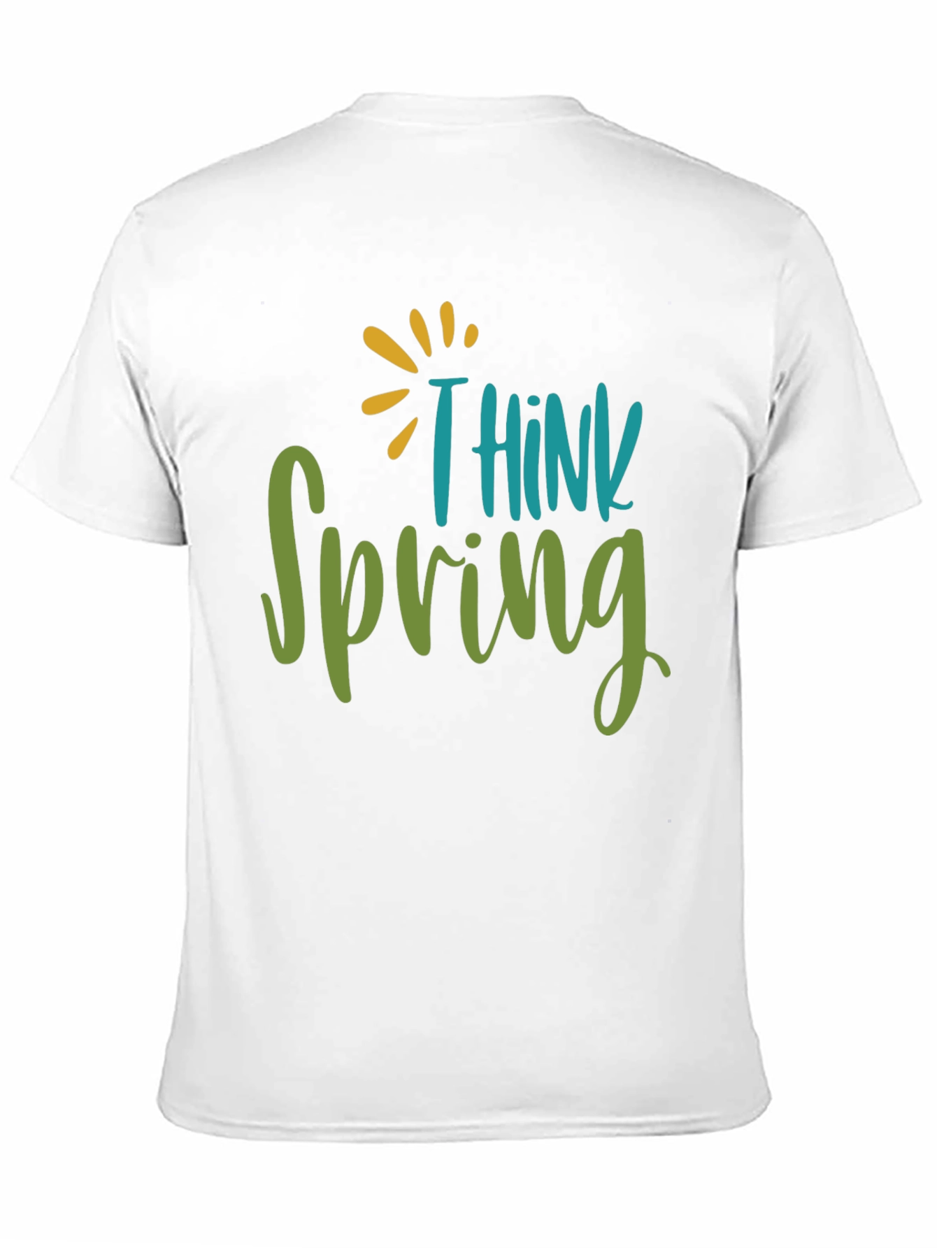 Think Spring Graphic Tee - Black
