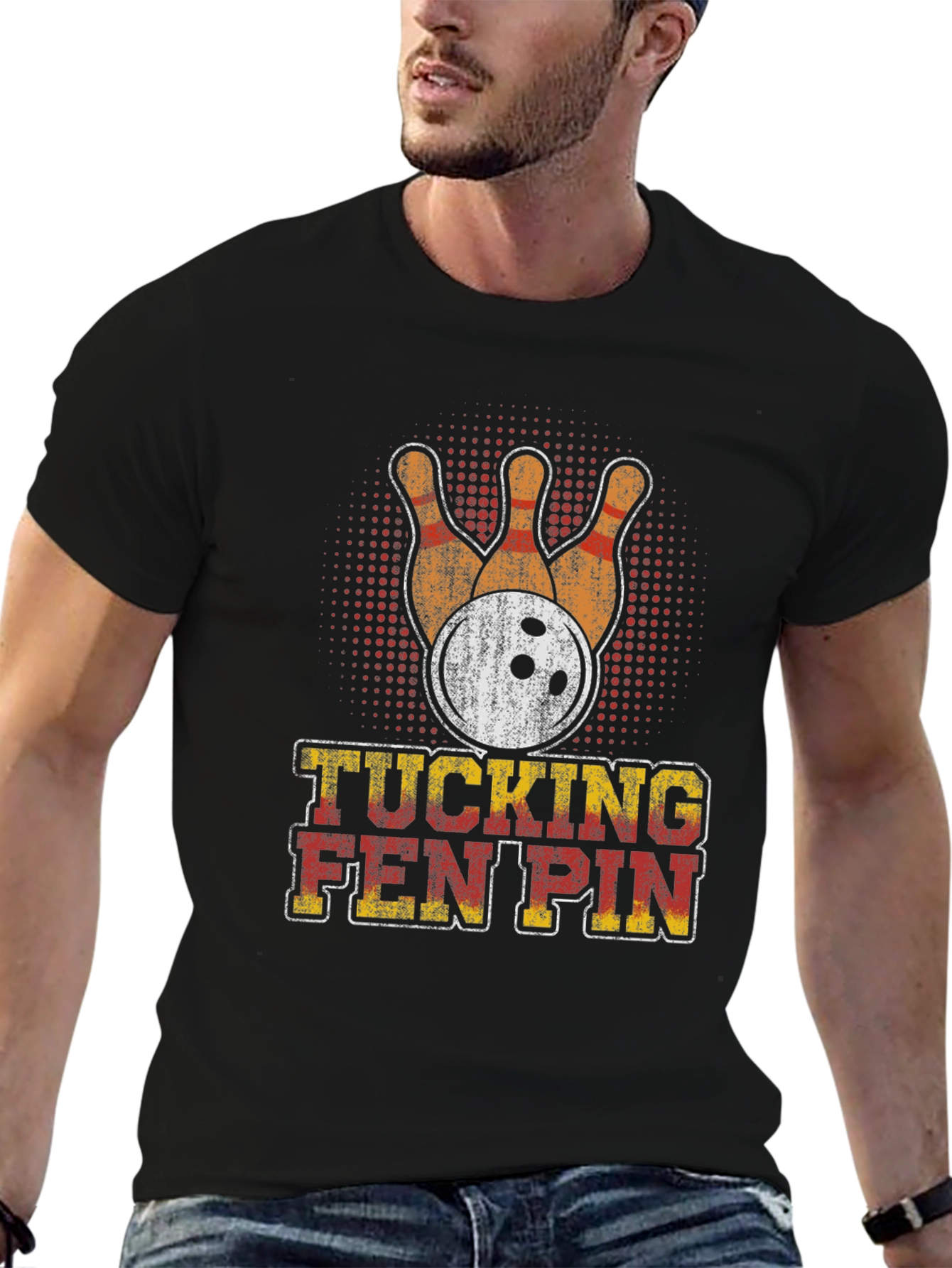 Tucking Fen Pin Bowling Graphic Tee