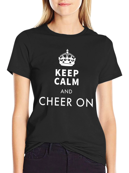 Keep Calm & Cheer On T-Shirt