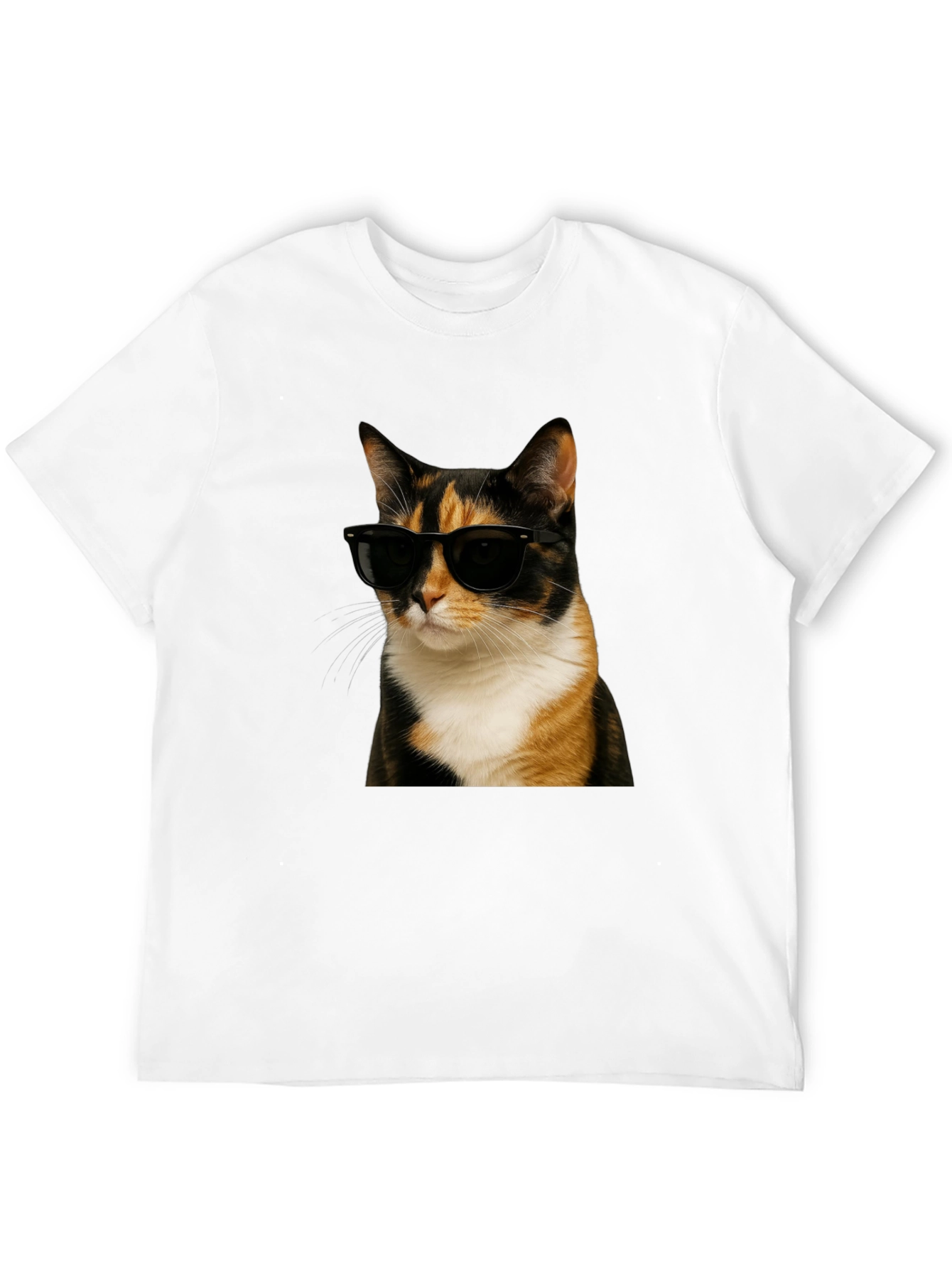 Cool Cat Graphic T-Shirt - Black