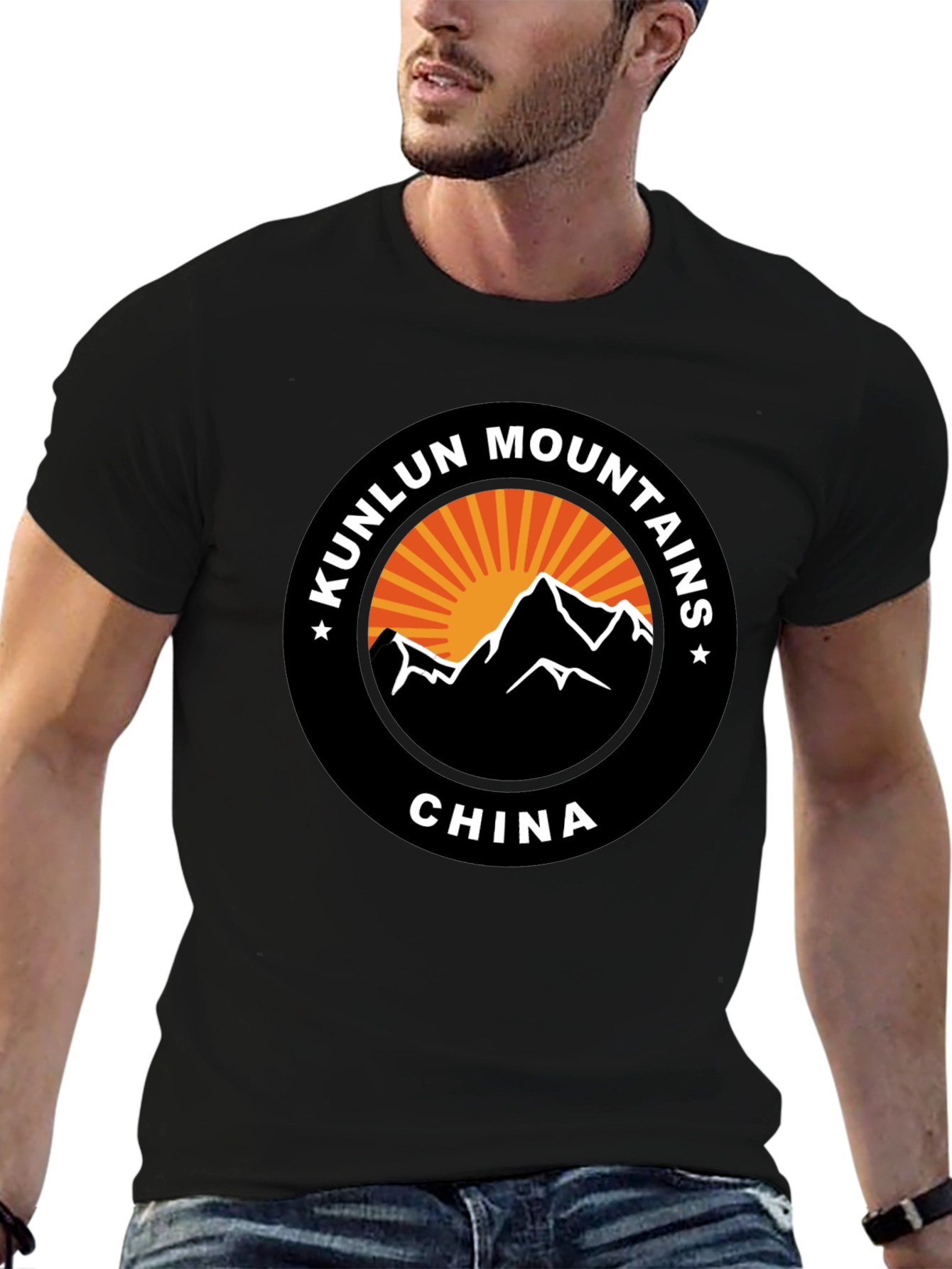 Kunlun Mountains China Graphic T-Shirt