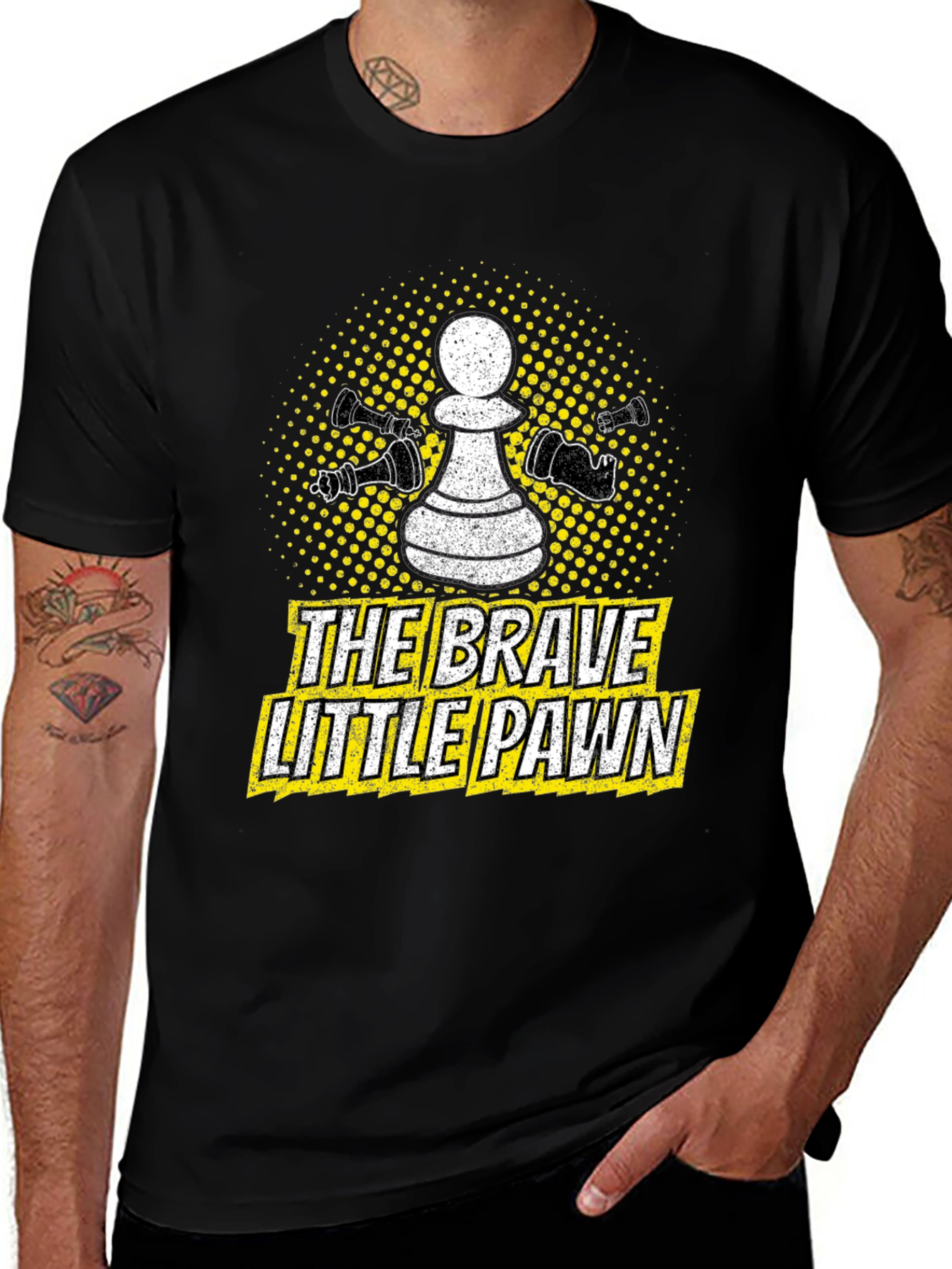 The Brave Little Pawn Graphic T-Shirt