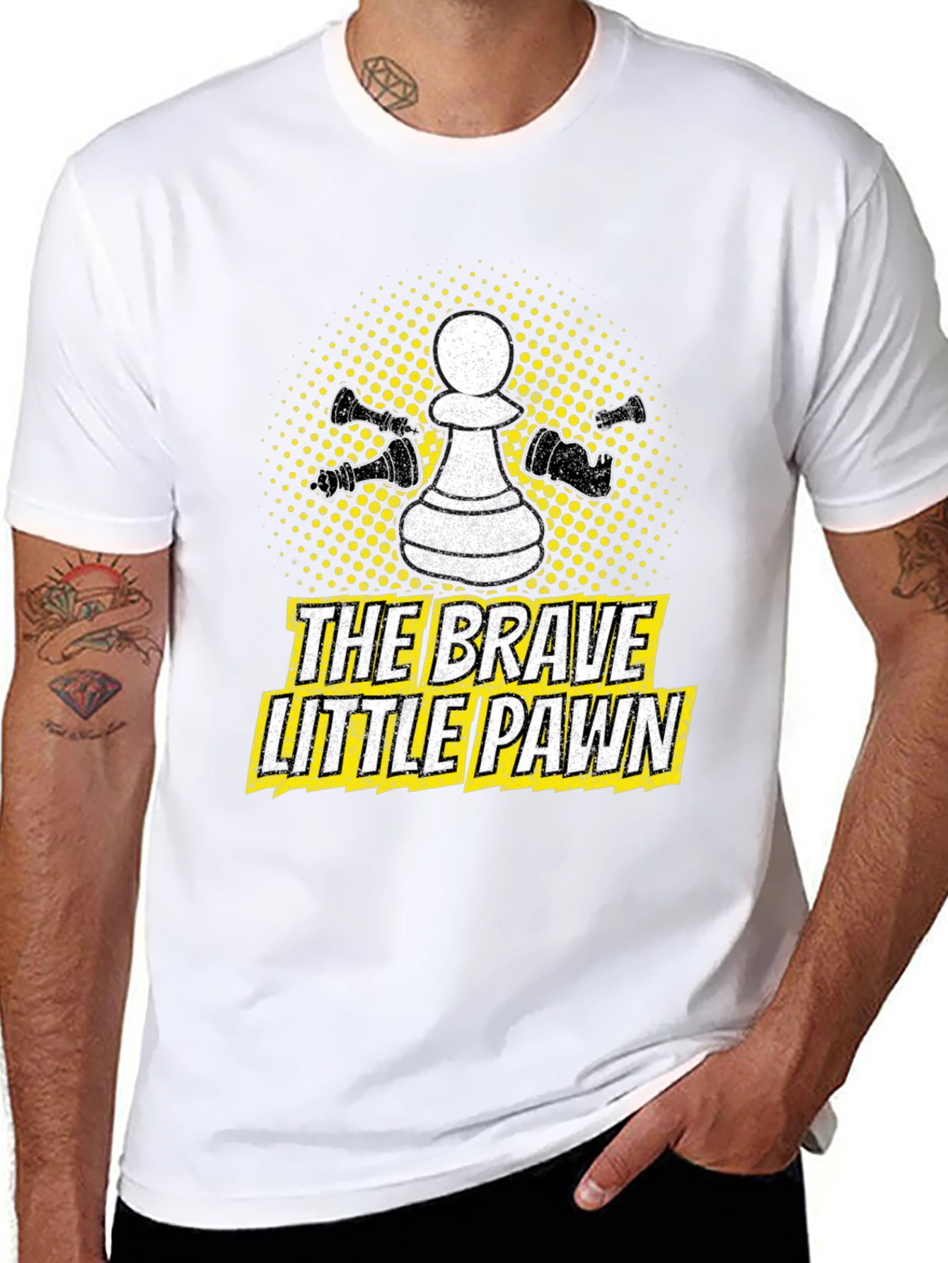 The Brave Little Pawn Graphic T-Shirt