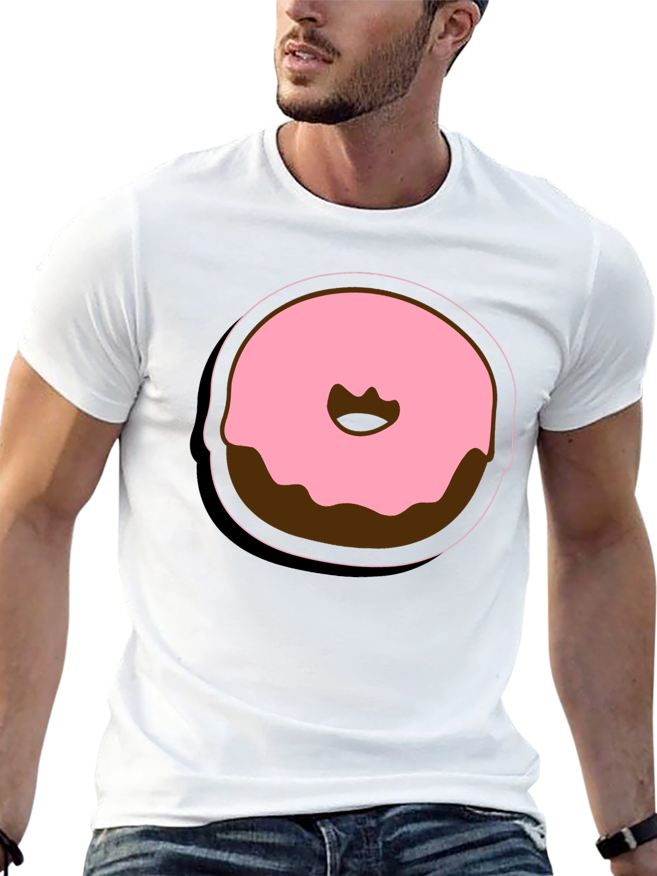 Donut Graphic Tee - Sweet Treat Style