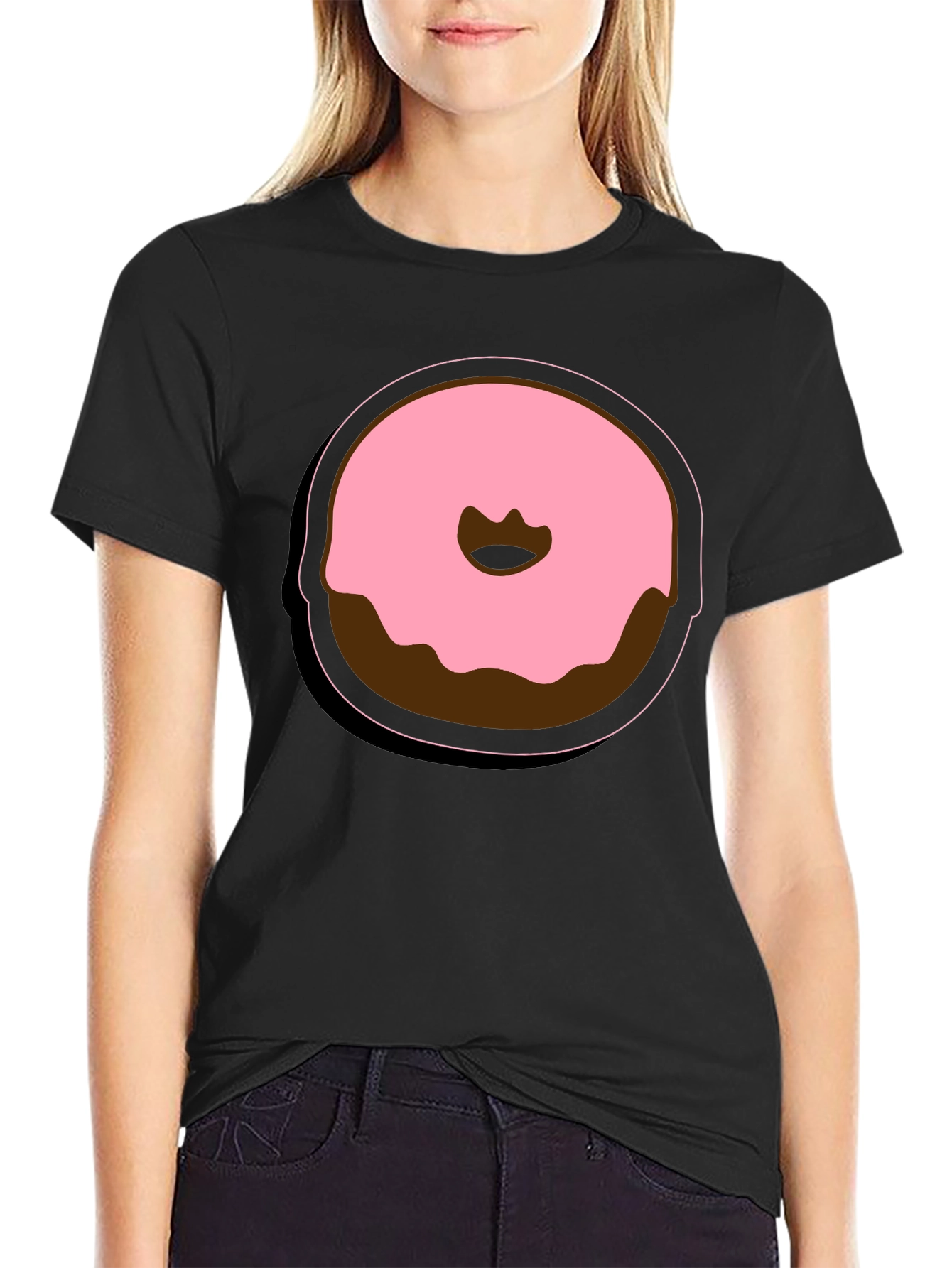 Donut Graphic Tee - Sweet Treat Style