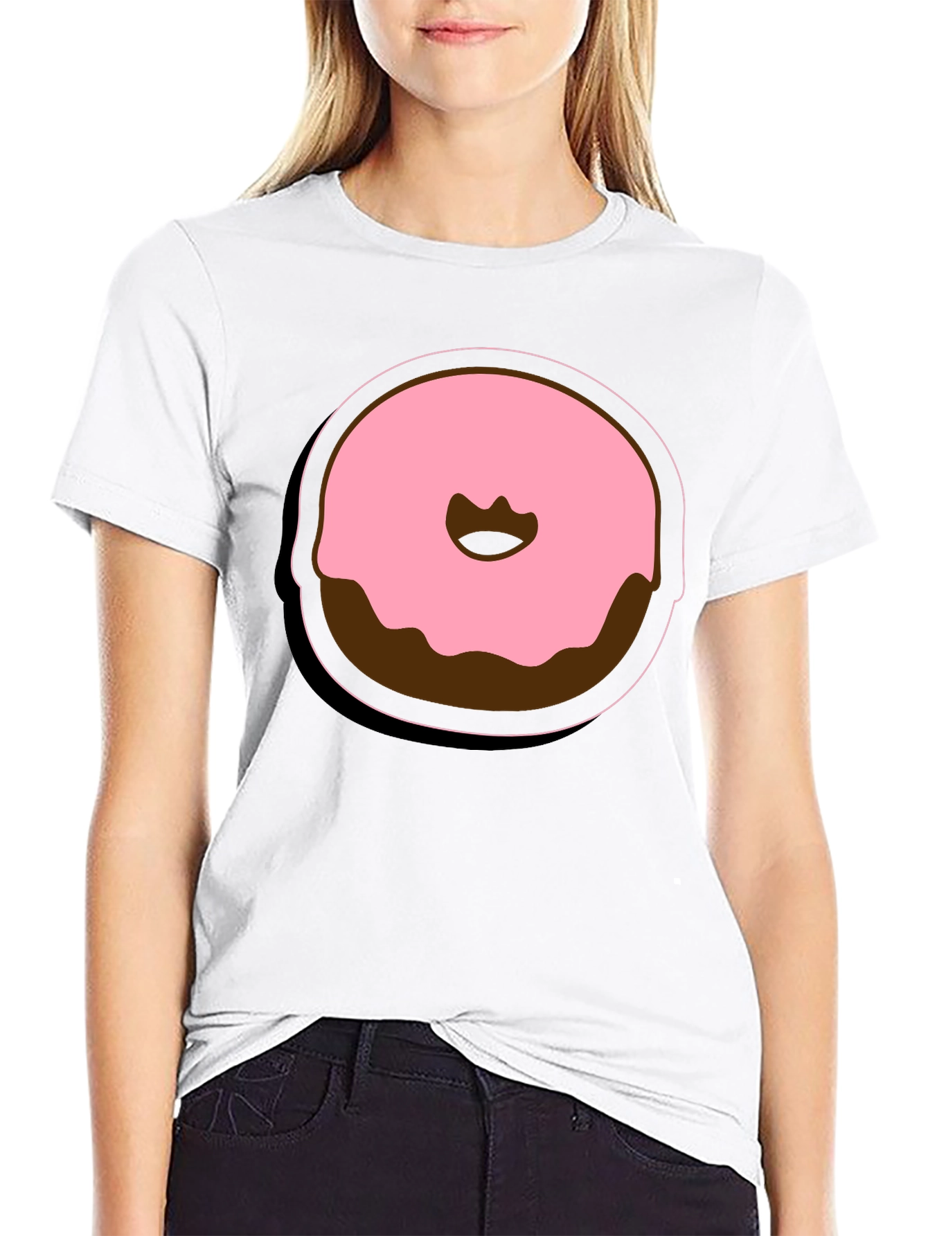 Donut Graphic Tee - Sweet Treat Style