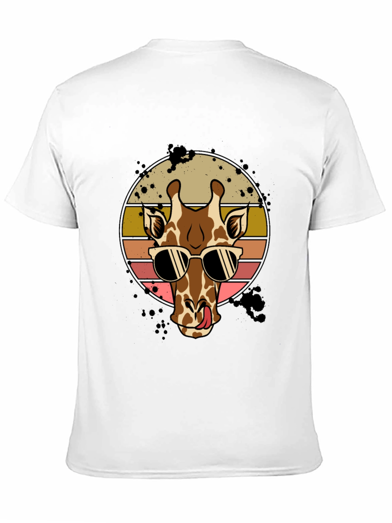 Cool Giraffe T-Shirt - Trendy Animal Graphic Tee