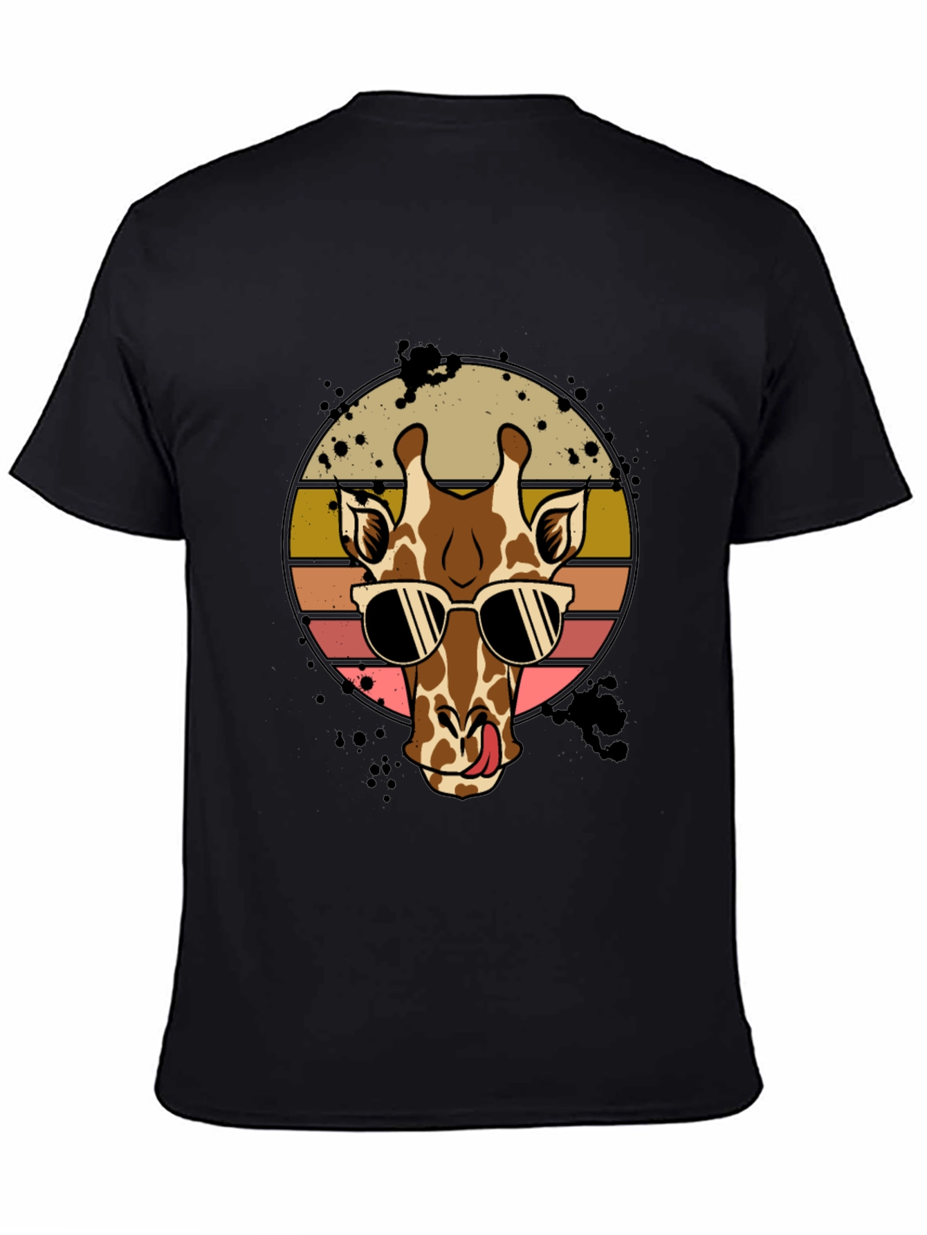 Cool Giraffe T-Shirt - Trendy Animal Graphic Tee