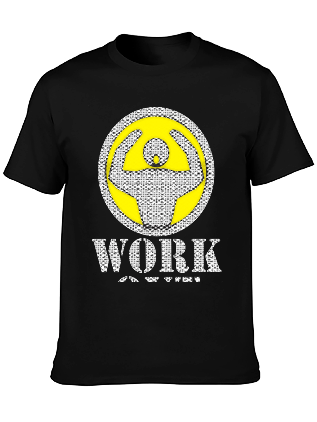 Workout Graphic Tee - Black