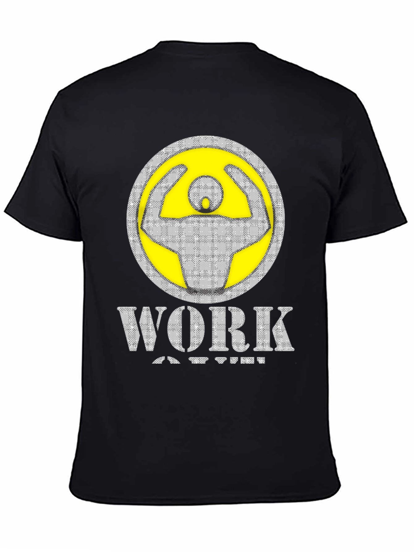 Workout Graphic Tee - Black
