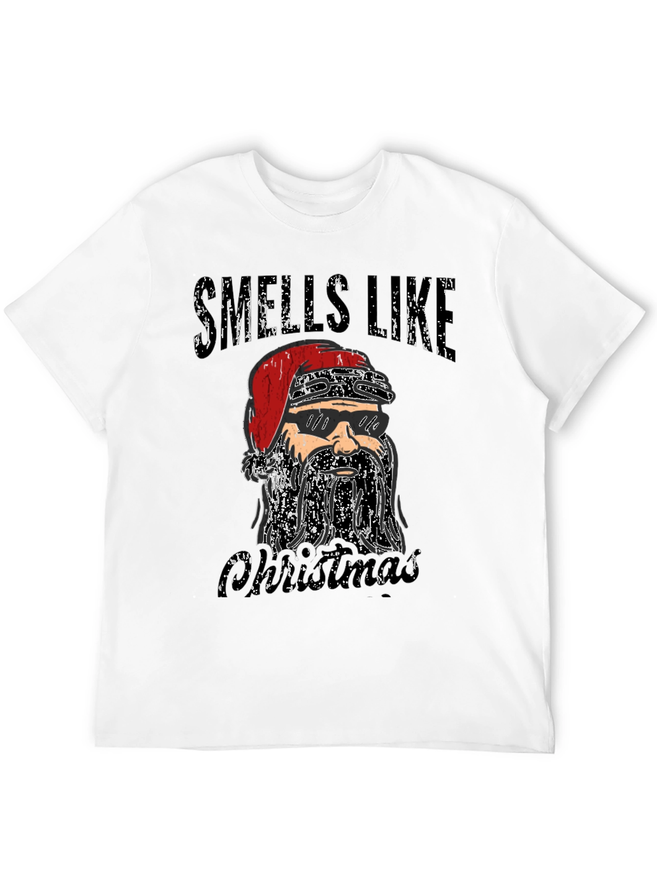 Smells Like Christmas Santa T-Shirt