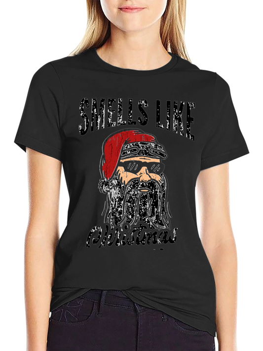 Smells Like Christmas Santa T-Shirt