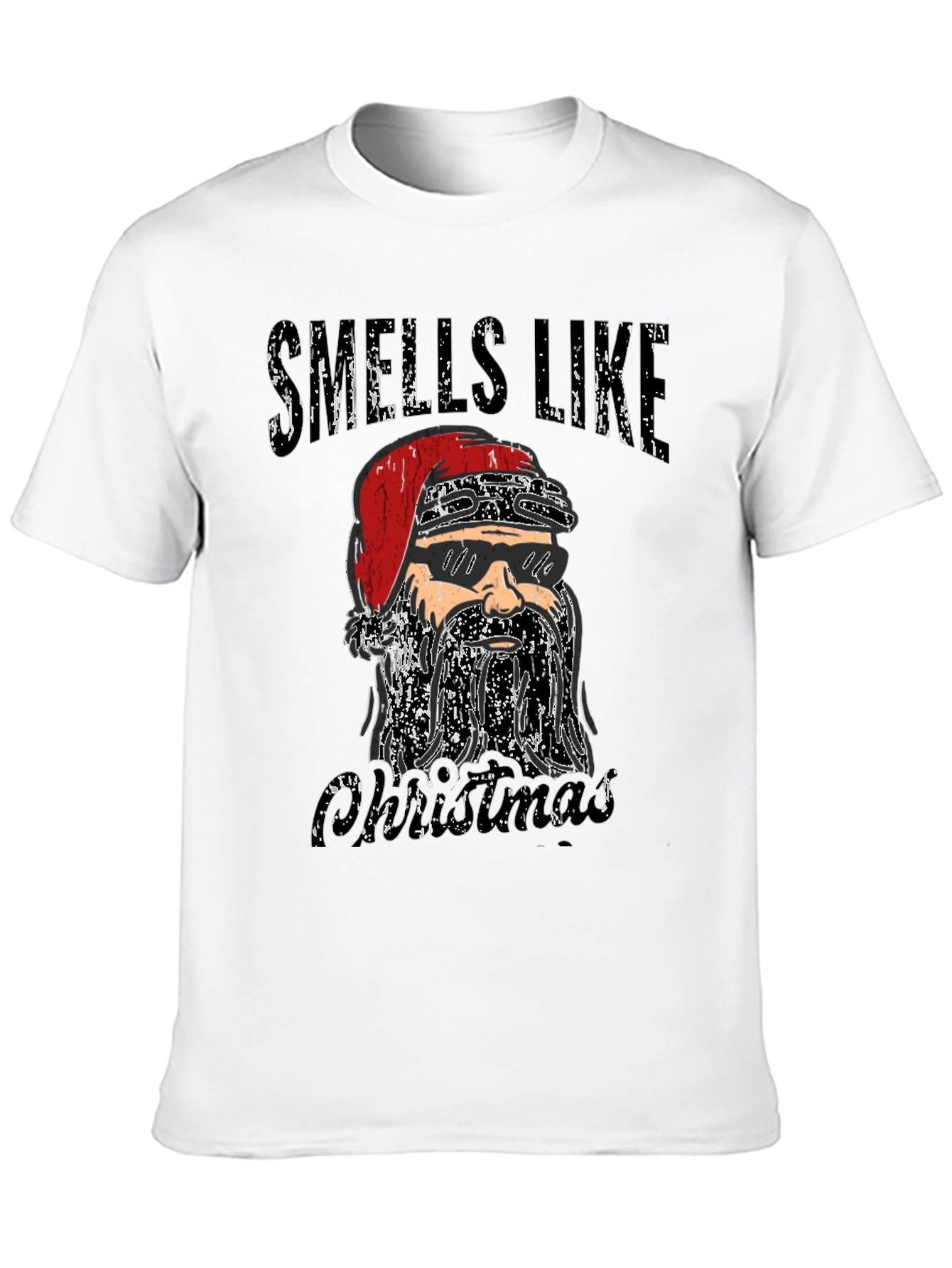 Smells Like Christmas Santa T-Shirt