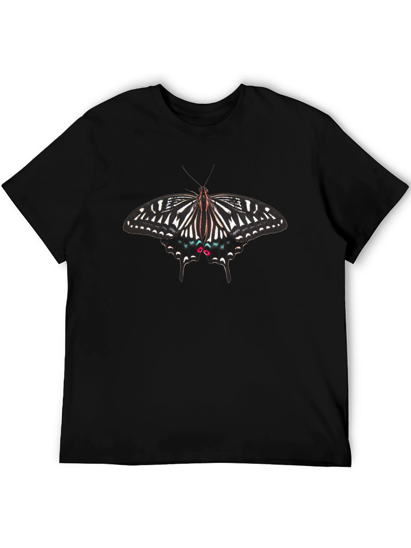 Black Butterfly Graphic T-Shirt