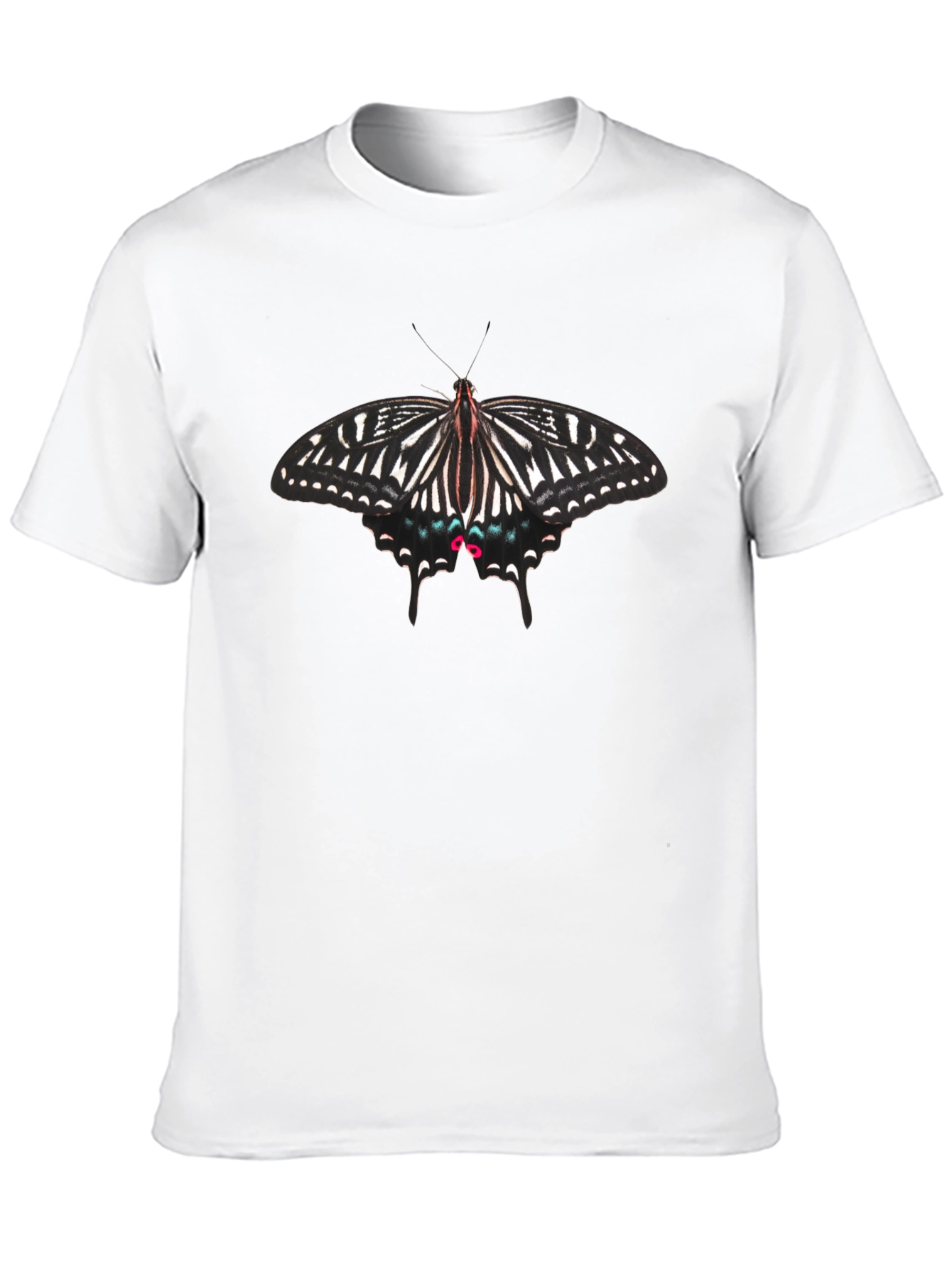 Black Butterfly Graphic T-Shirt