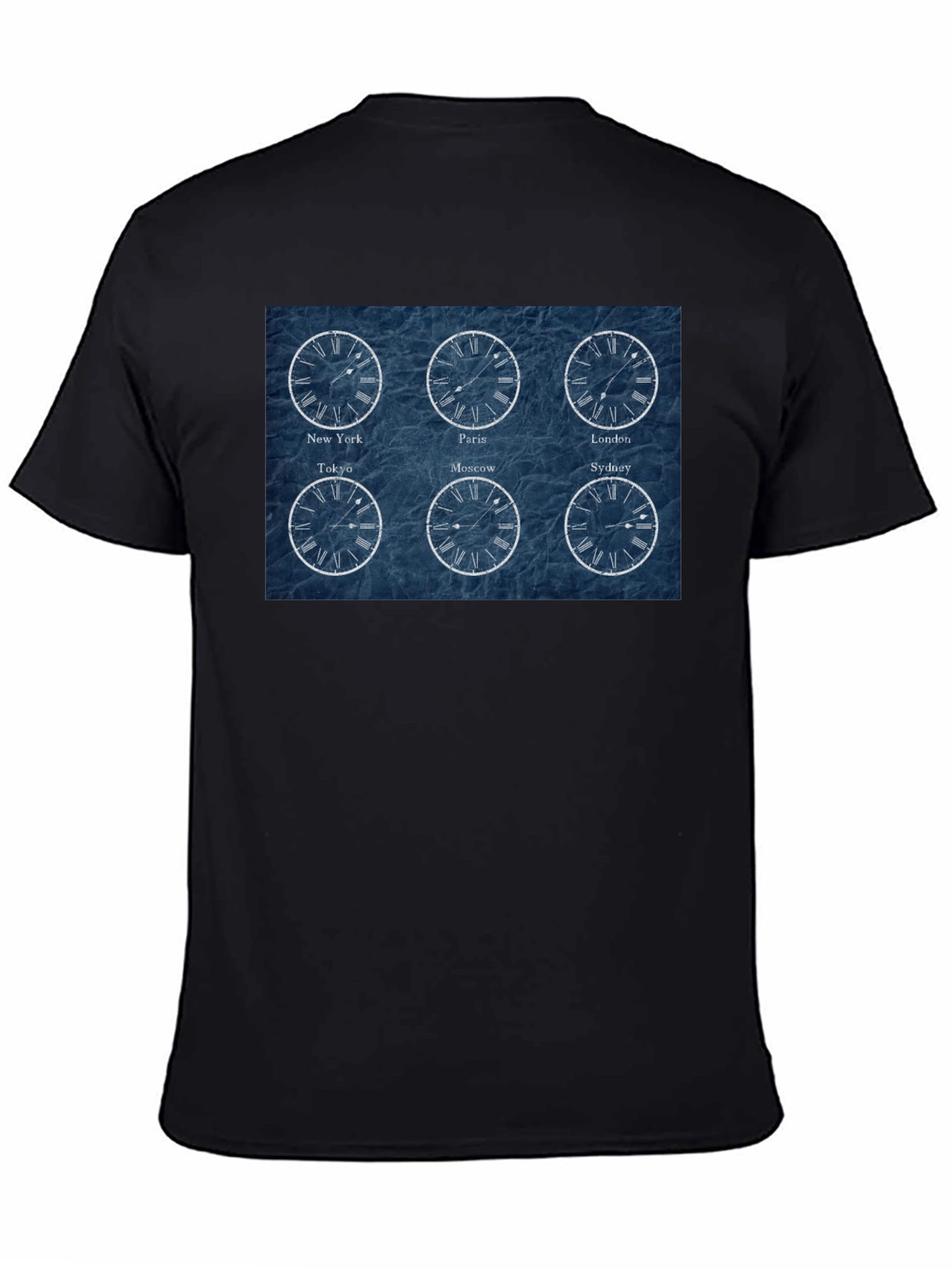 World Time Zone T-Shirt - Travel Themed Tee