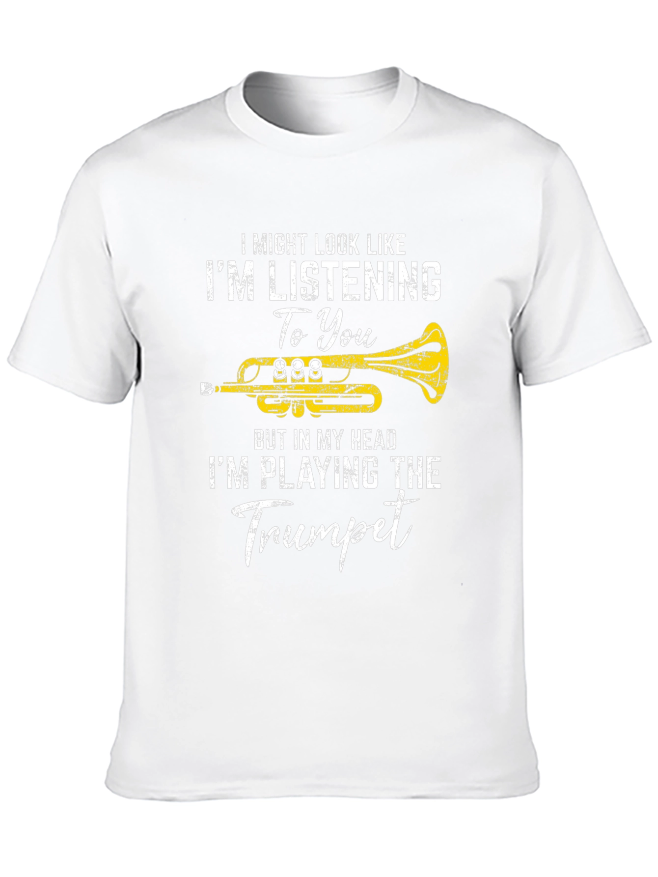 Trumpet Player Graphic T-Shirt - Musician Tee