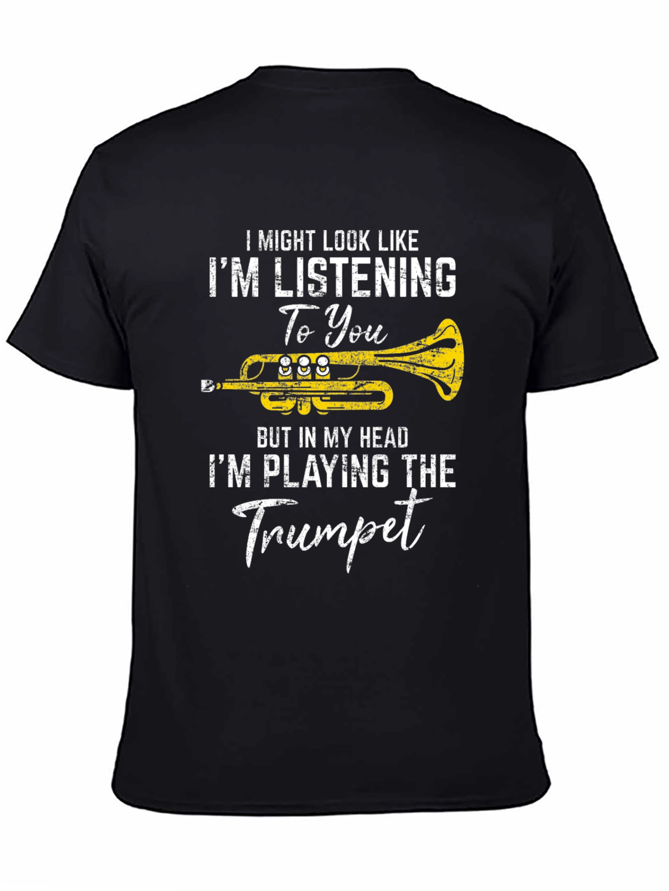 Trumpet Player Graphic T-Shirt - Musician Tee