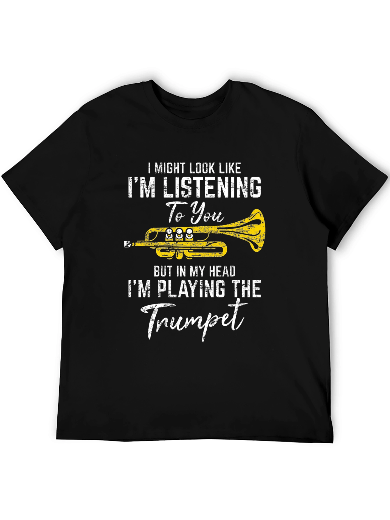 Trumpet Player Graphic T-Shirt - Musician Tee