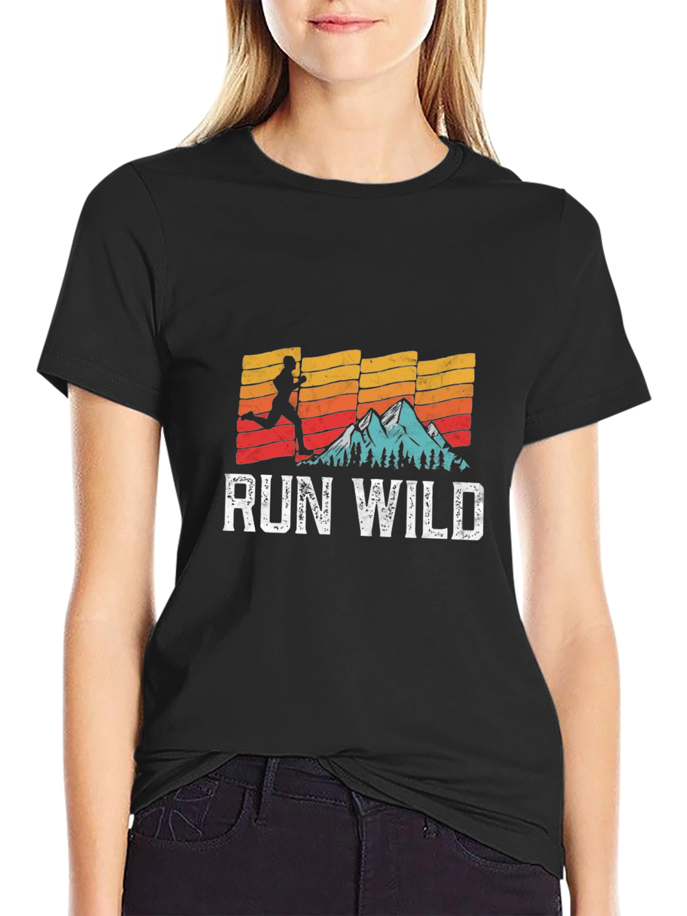 Run Wild Graphic Tee - Adventure Awaits