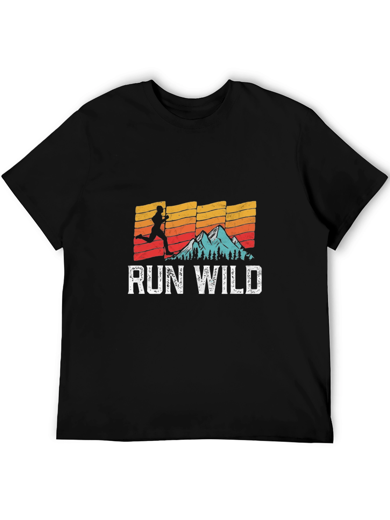 Run Wild Graphic Tee - Adventure Awaits
