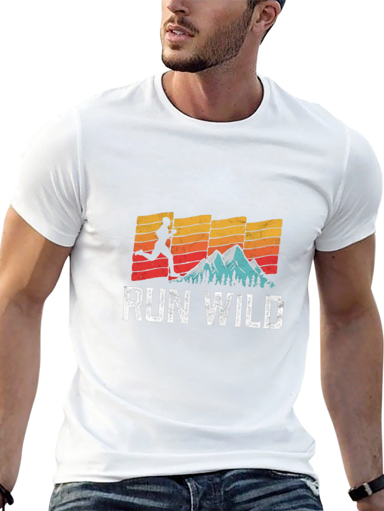 Run Wild Graphic Tee - Adventure Awaits