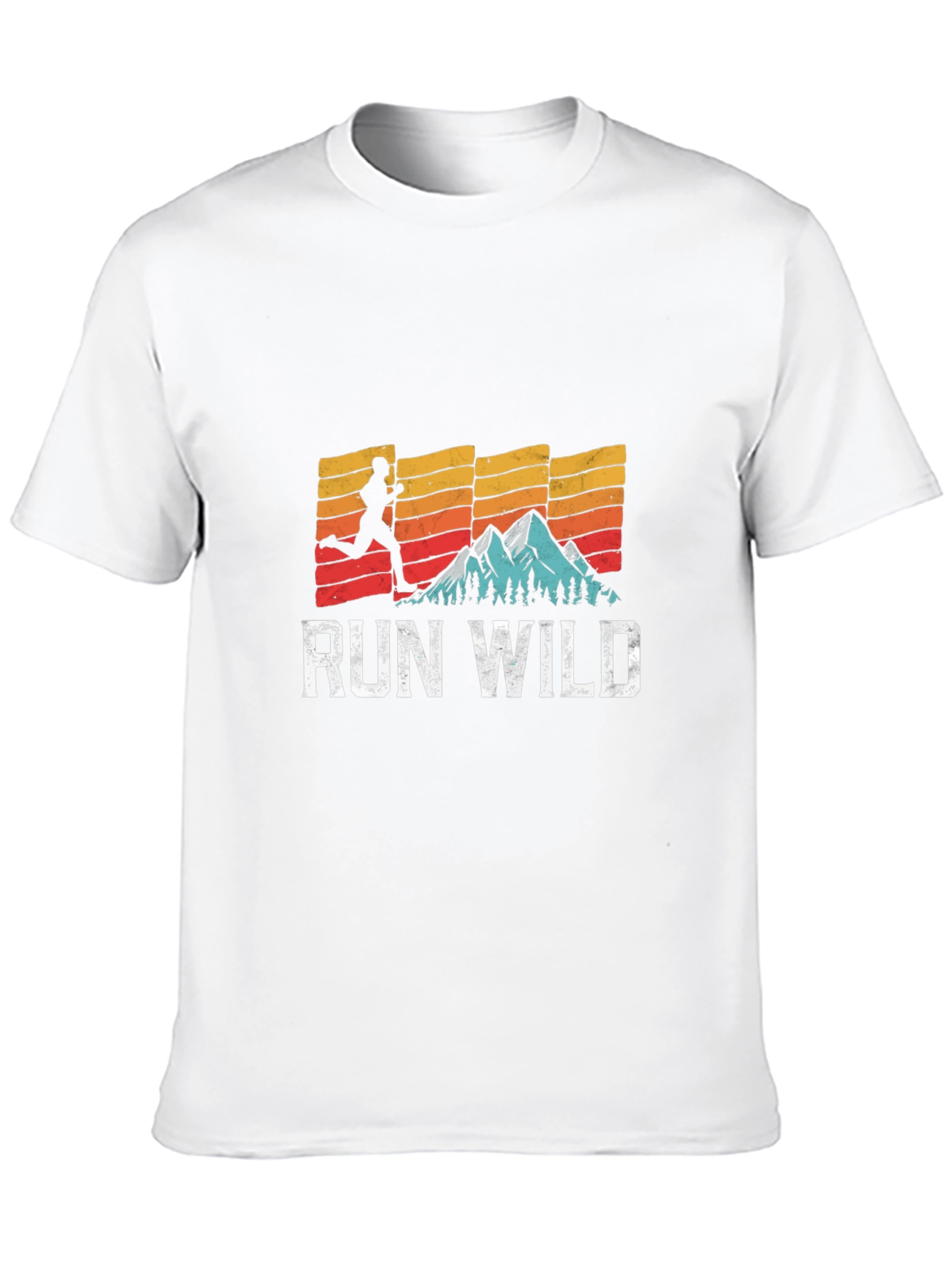 Run Wild Graphic Tee - Adventure Awaits