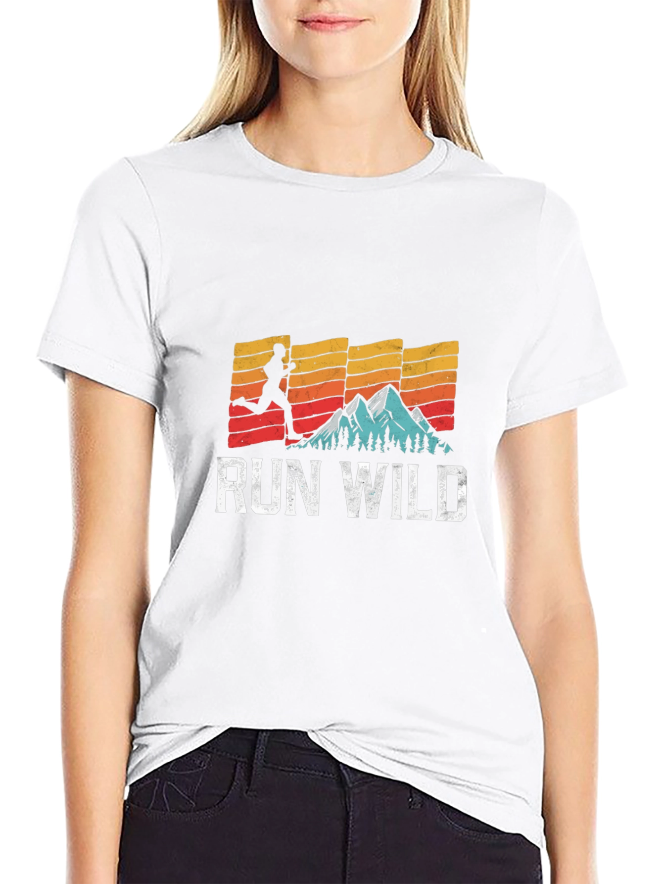 Run Wild Graphic Tee - Adventure Awaits