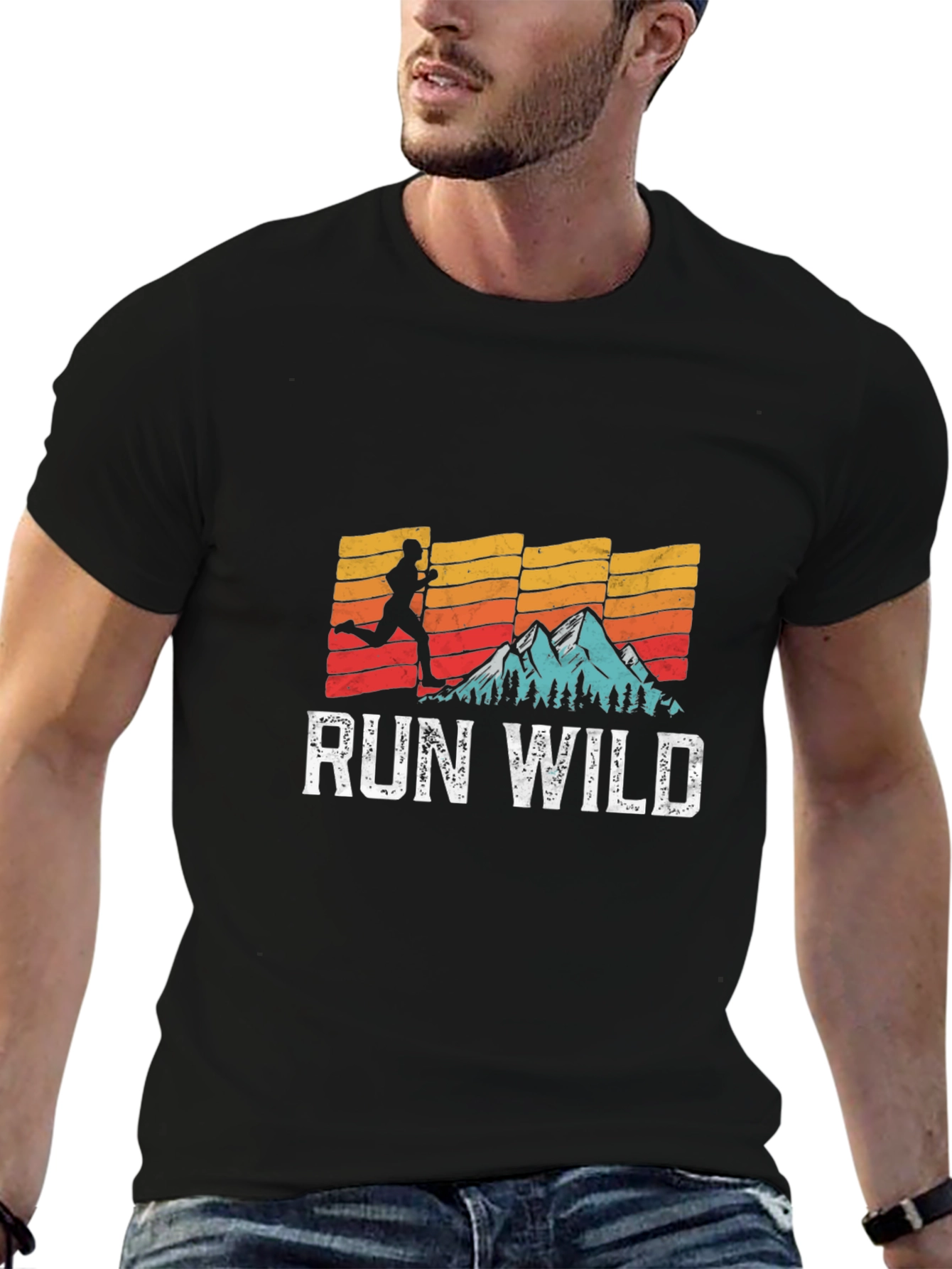Run Wild Graphic Tee - Adventure Awaits