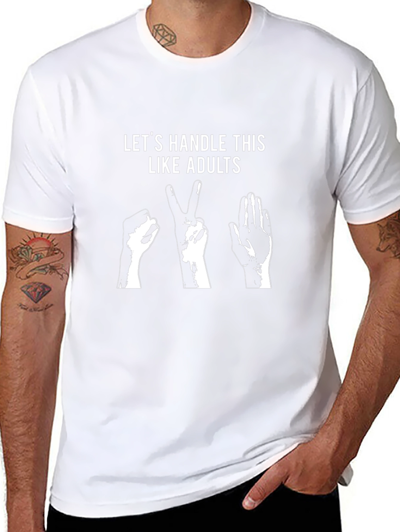 Lets Handle This Like Adults T-Shirt