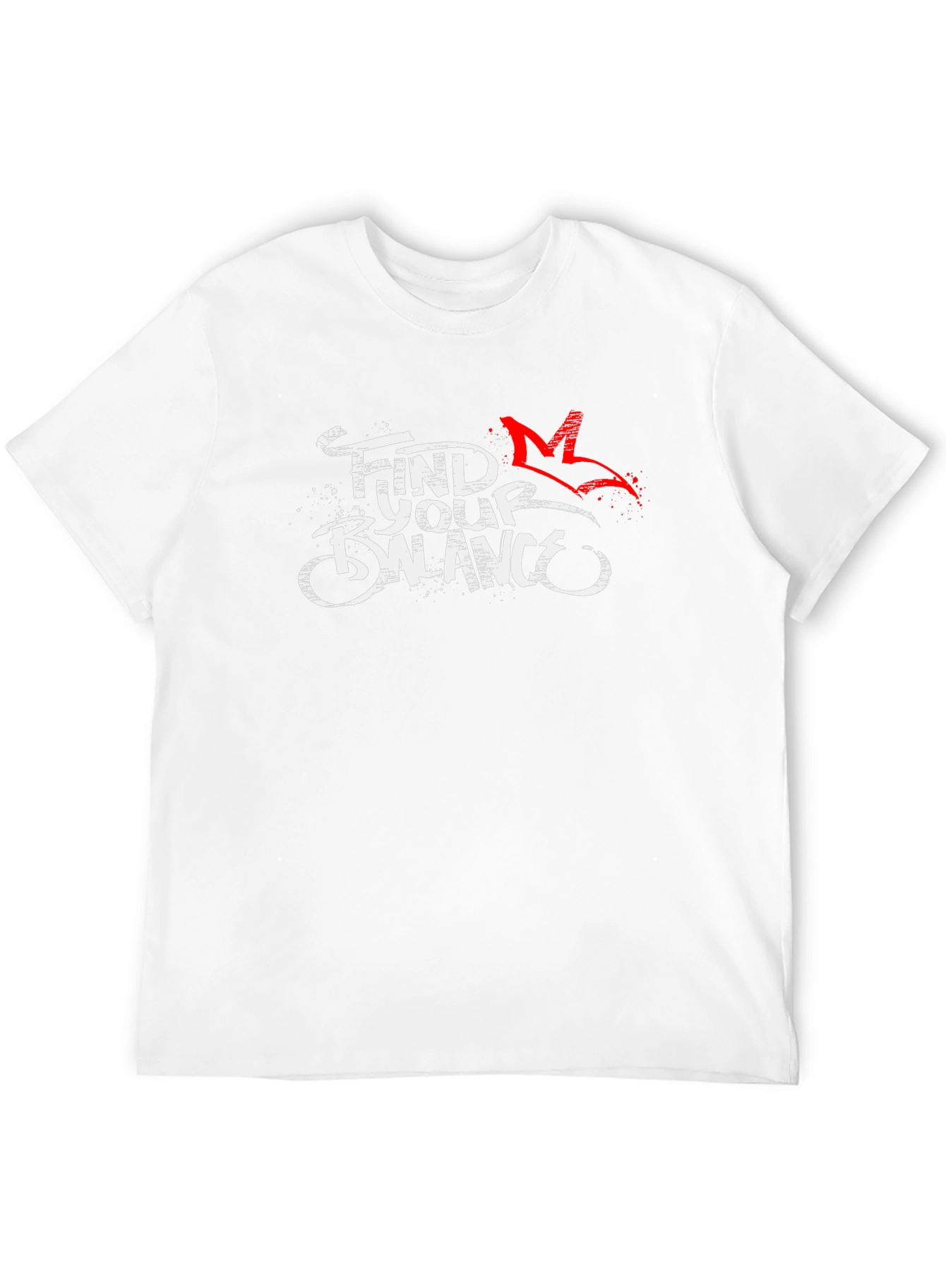 Find Your Balance Black Graphic Tee