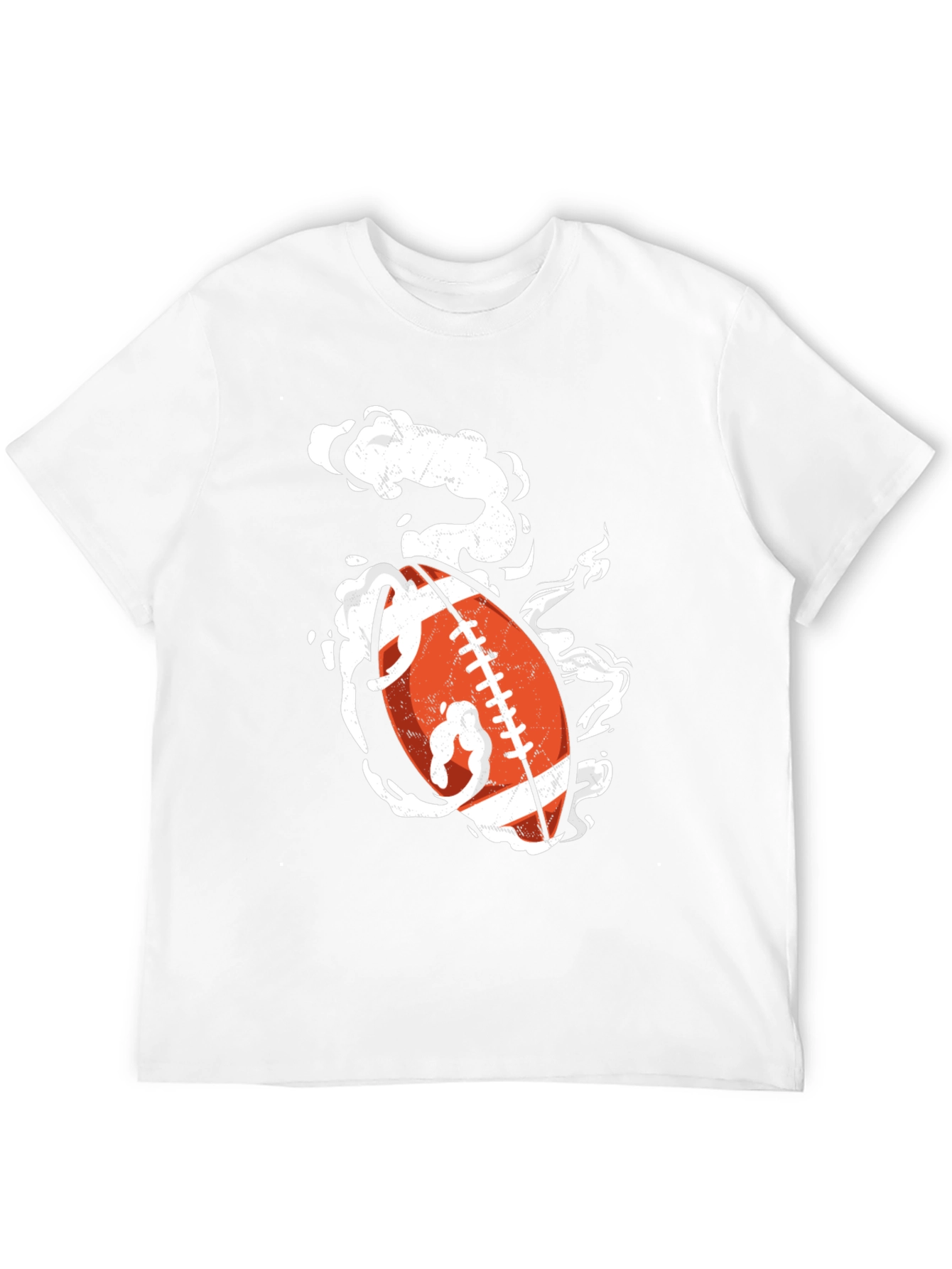 Football Graphic Print T-Shirt
