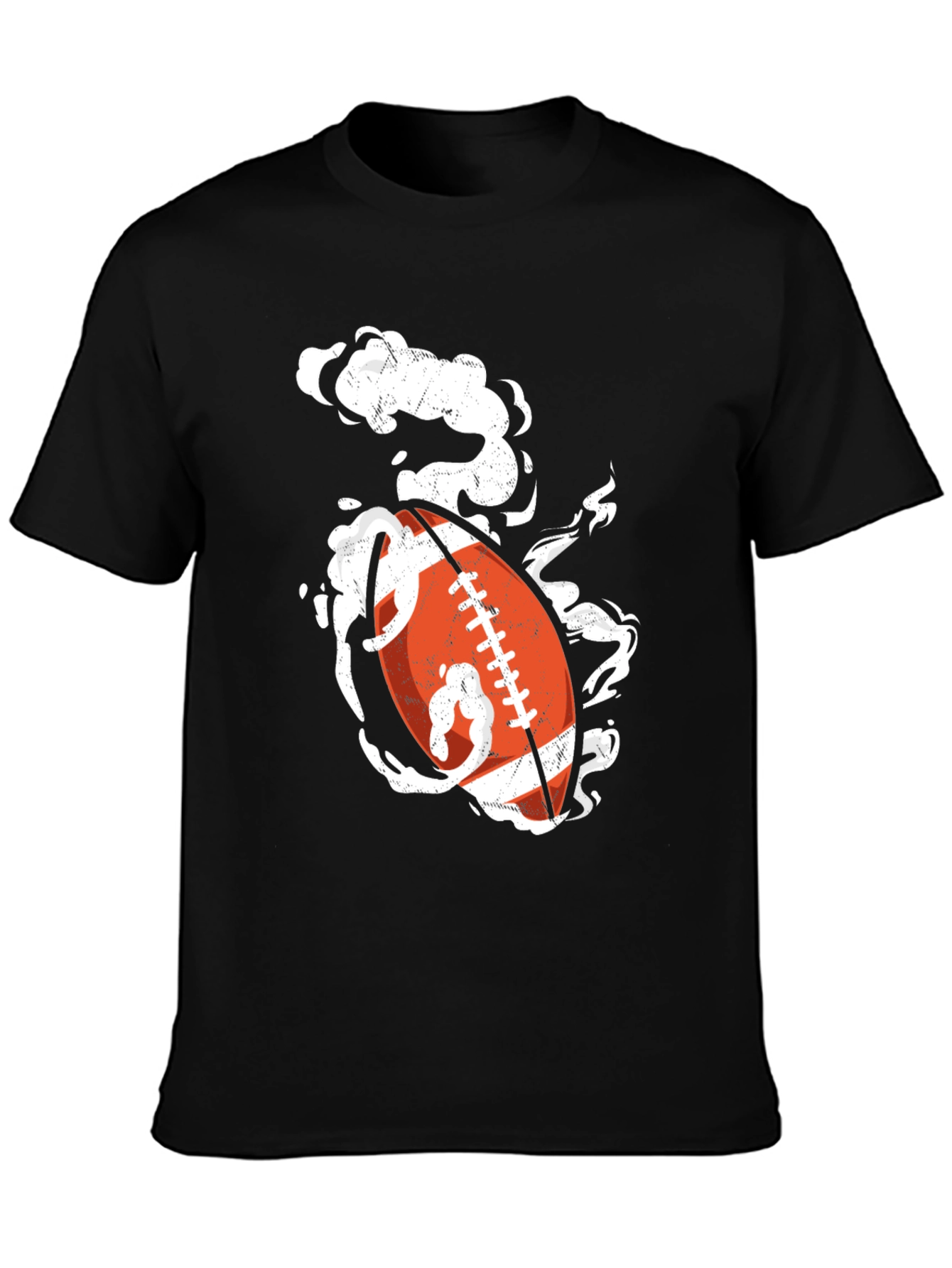 Football Graphic Print T-Shirt