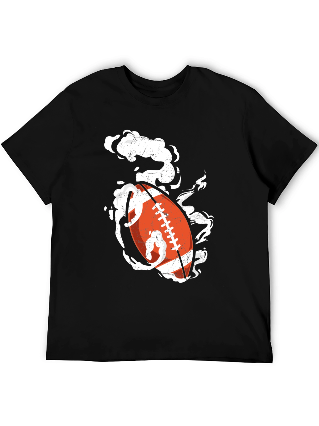 Football Graphic Print T-Shirt