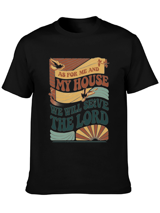 Faith-Inspired Graphic Tee: As for Me and My House