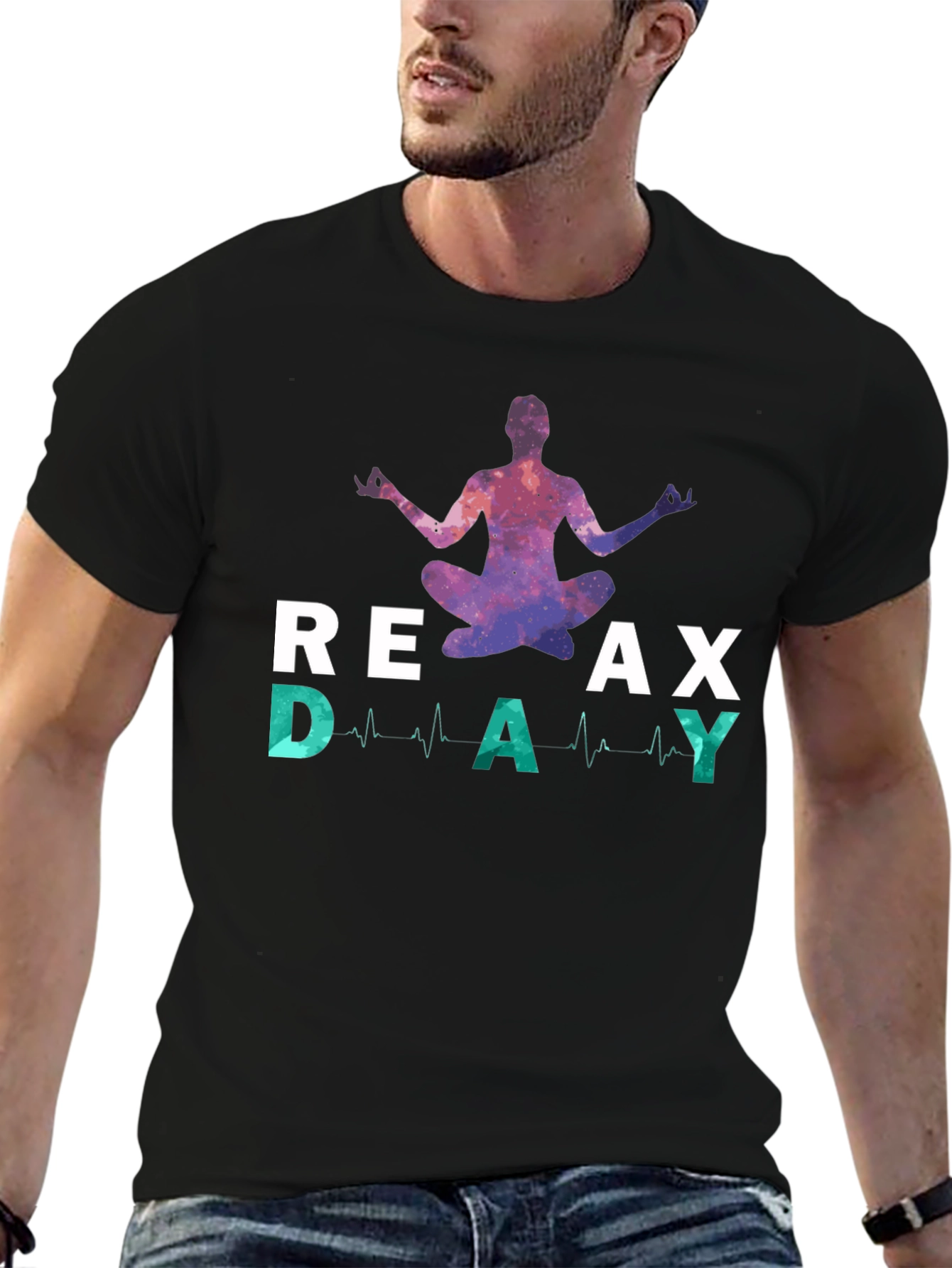 Relax Day T-Shirt - Meditation & Chill Vibes