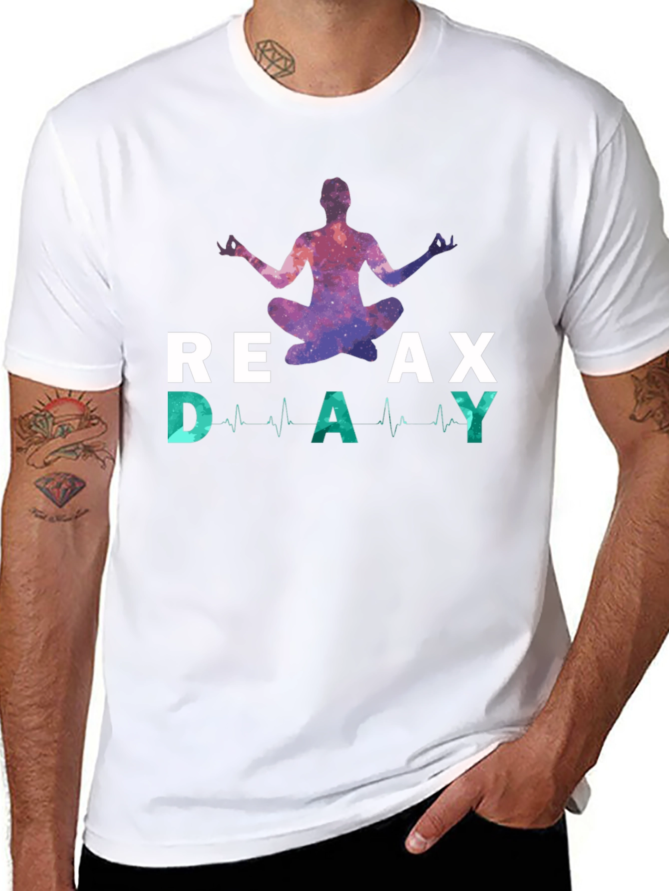 Relax Day T-Shirt - Meditation & Chill Vibes