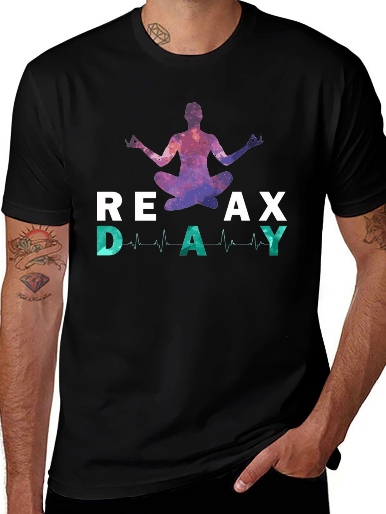 Relax Day T-Shirt - Meditation & Chill Vibes