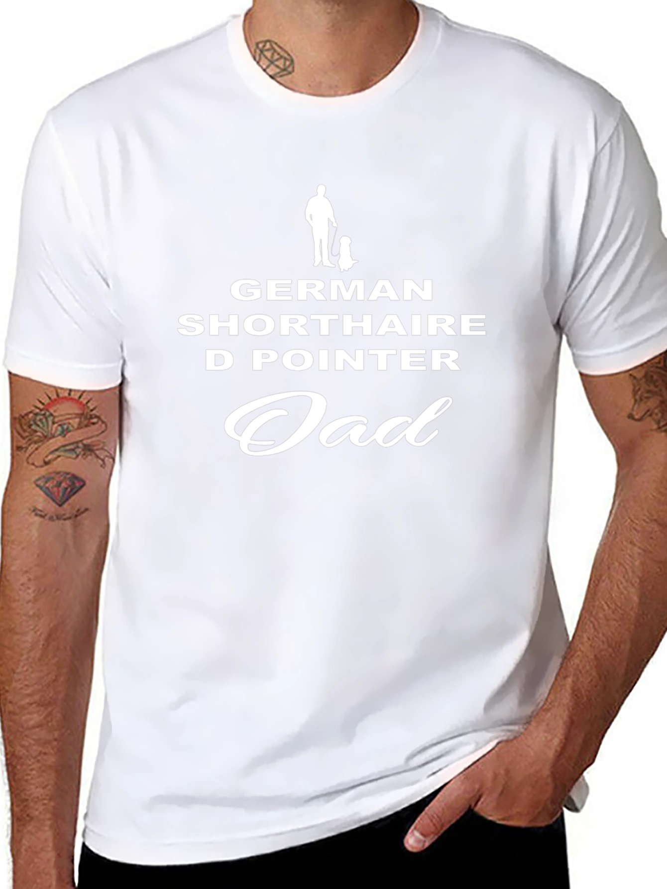 German Shorthaired Pointer Dad T-Shirt