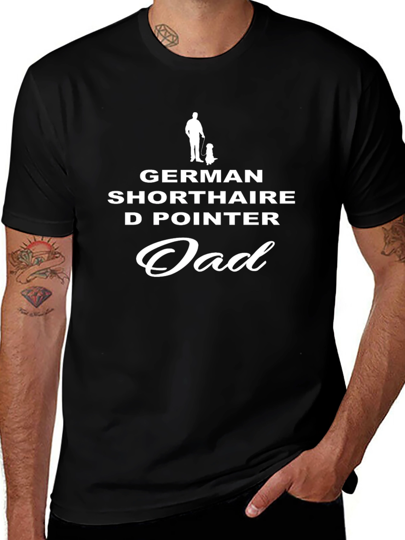 German Shorthaired Pointer Dad T-Shirt