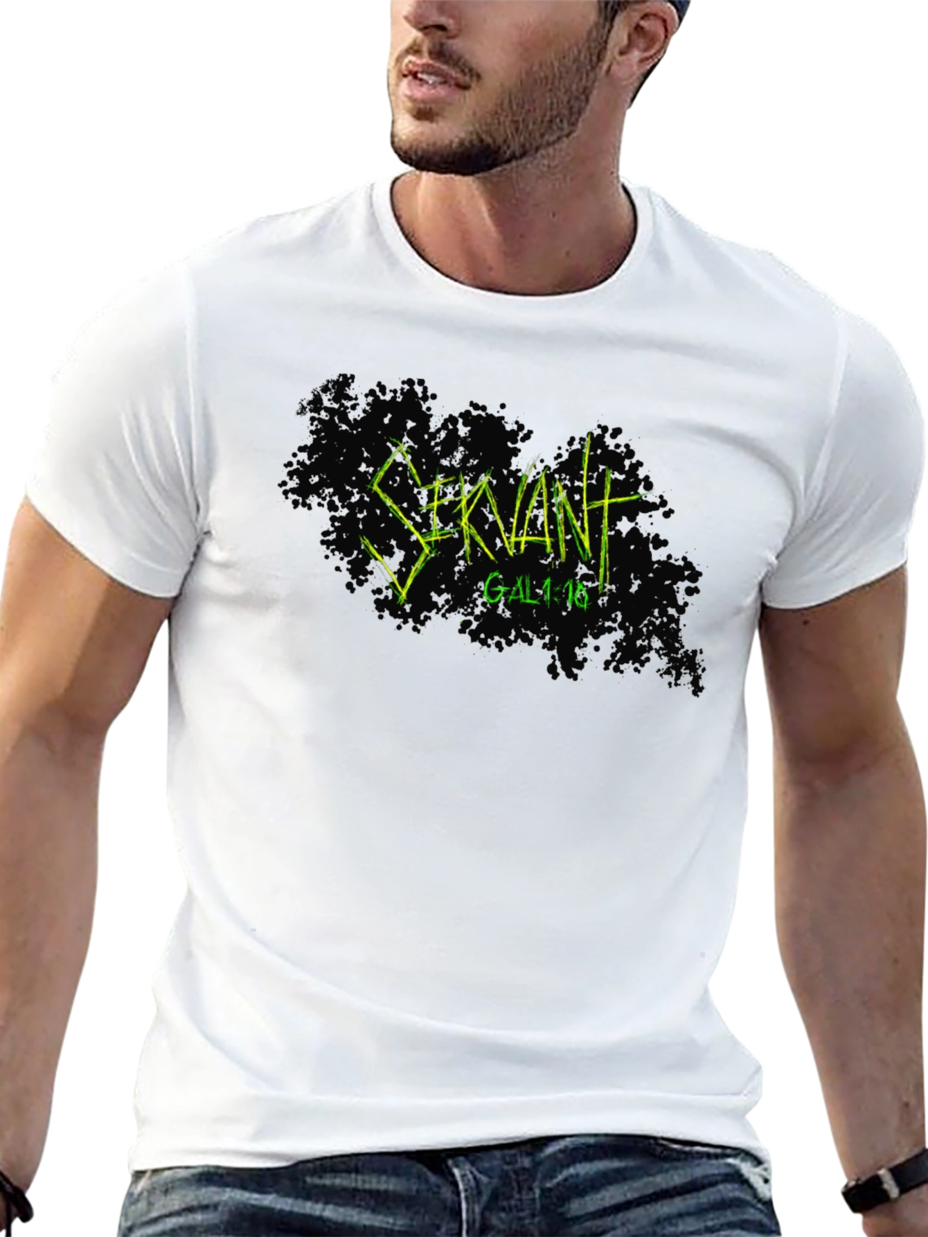 Servant GAL 1:10 Graphic T-Shirt - Black