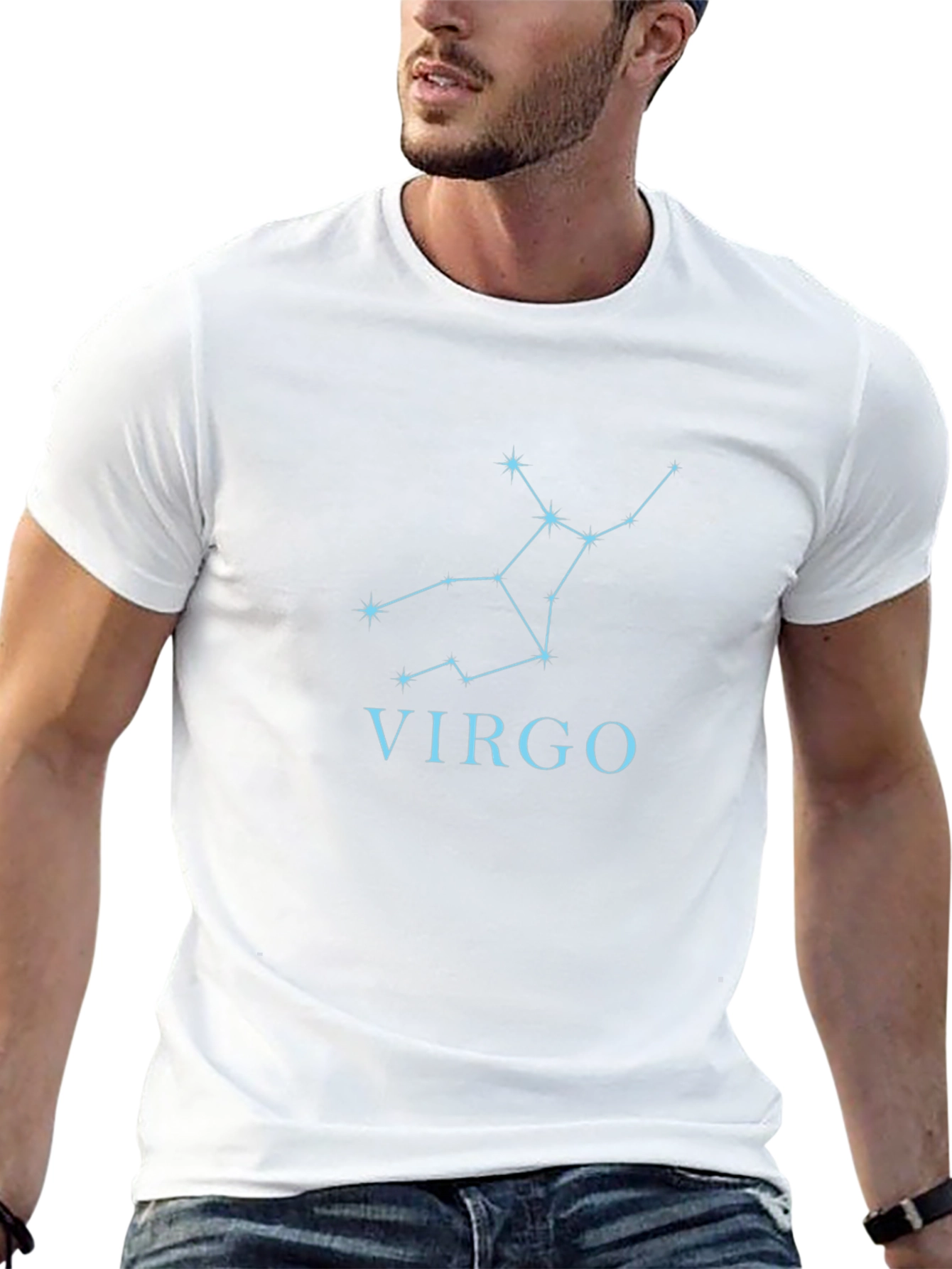 Virgo Constellation T-Shirt - Zodiac Star Sign Tee