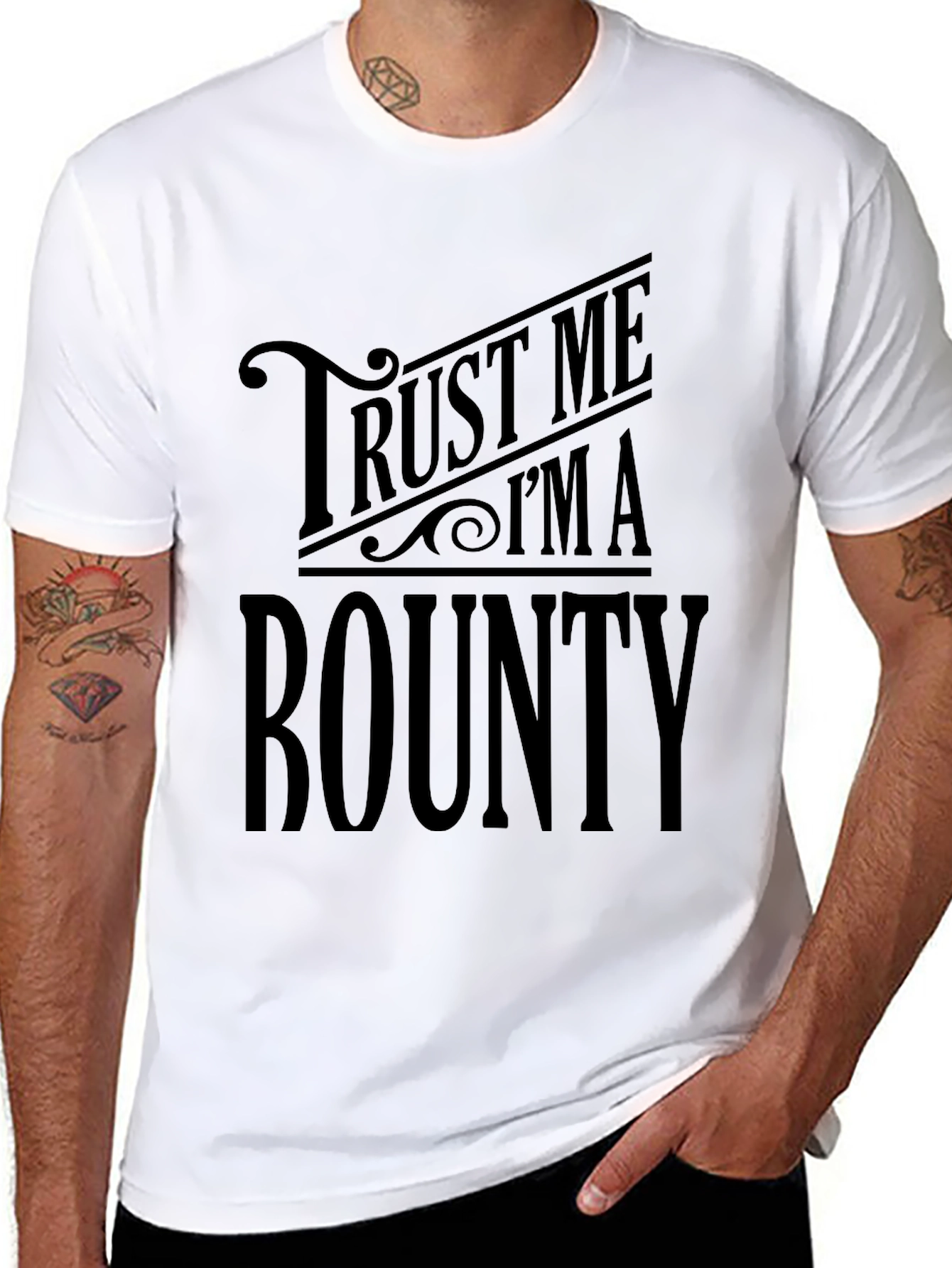 Trust Me Im a Bounty T-Shirt - Black