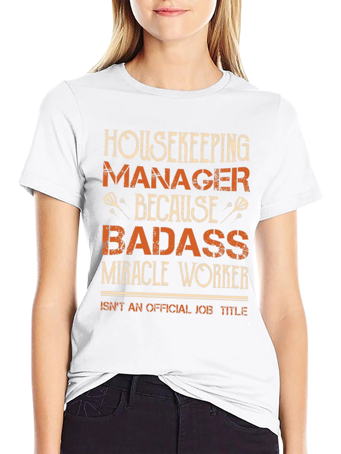 Housekeeping Manager Badass T-Shirt