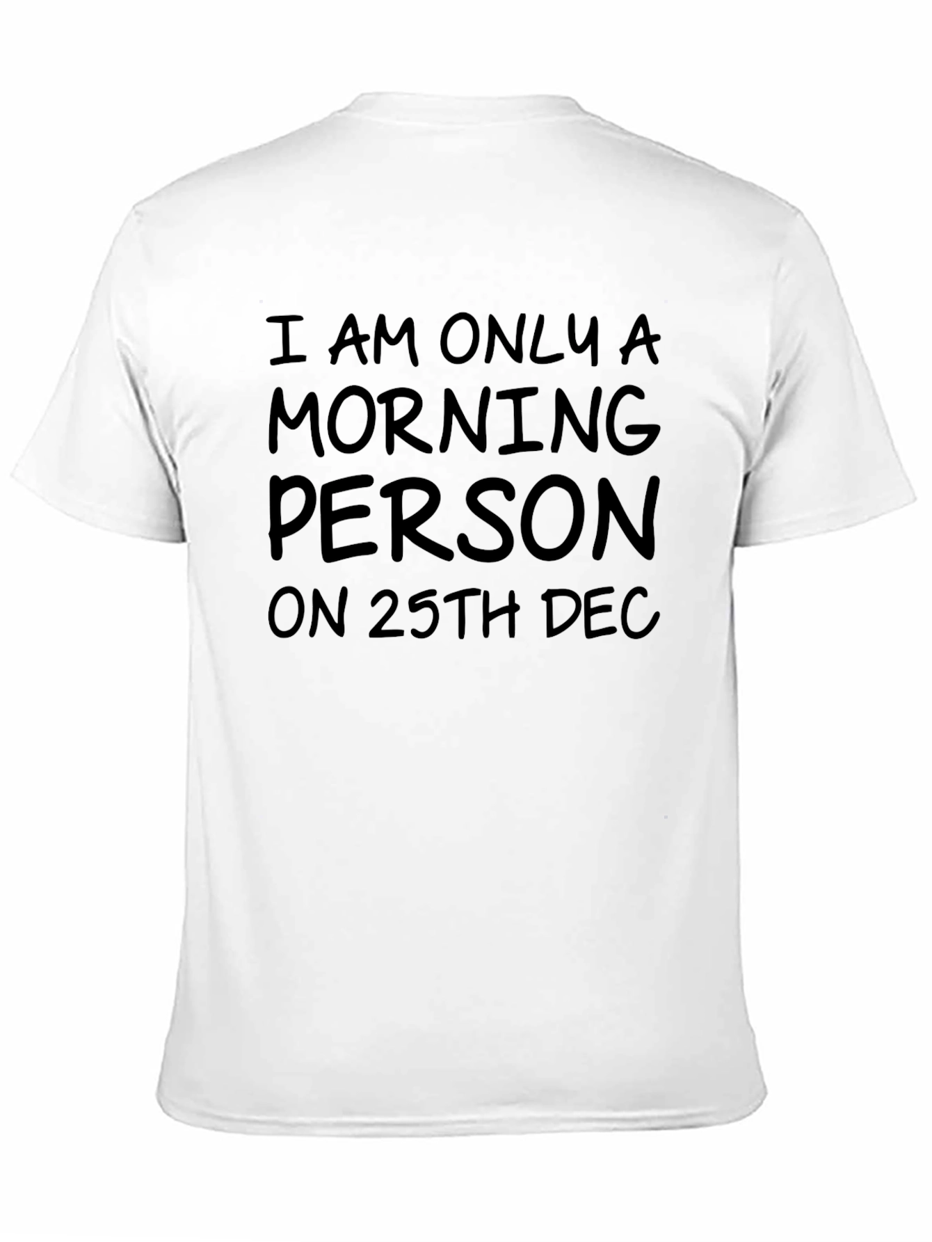 Funny Christmas Morning Person T-Shirt
